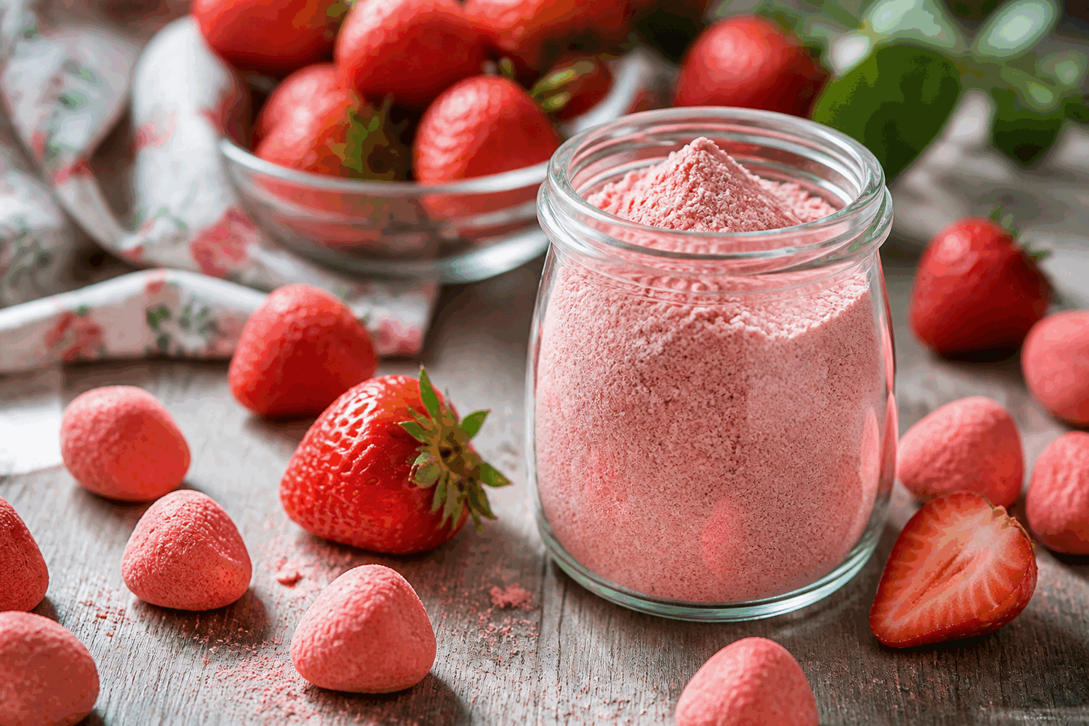 Le sucre de fraises maison en 2 ingrédients, prêt en 5 minutes pour vos desserts 😍