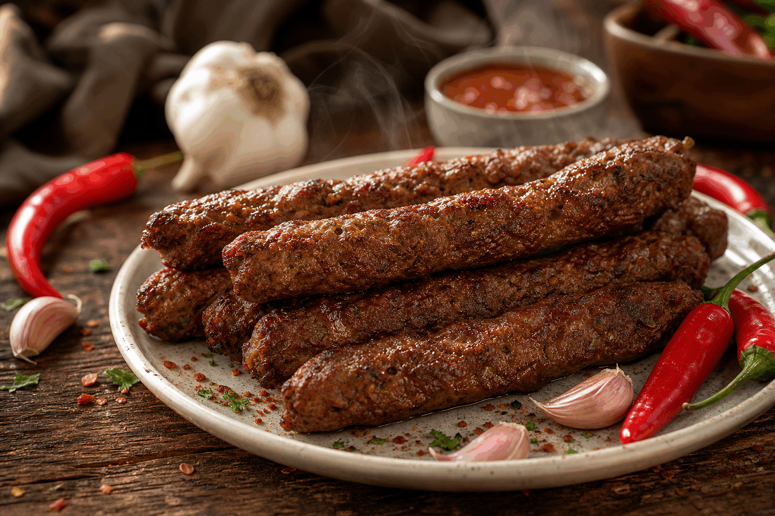 Merguez maison en 10 minutes : la recette épicée que tout le monde s’arrache 🔥