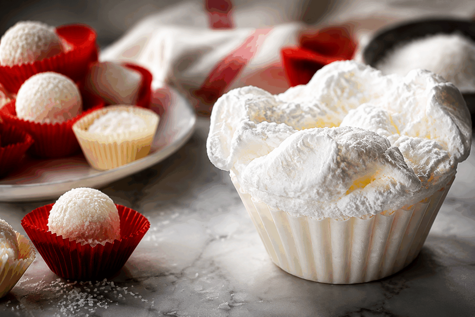 Meringue sans four en 1 minute avec seulement 3 ingrédients, à tester vite ! ✨ Description Cette meringue express se prépare sans cuisson au four et avec seulement trois ingrédients simples. Légère, aérienne et croquante à l'extérieur, elle se réalise en seulement une minute, idéale pour une gourmandise rapide et savoureuse. Parfaite pour une pause sucrée improvisée ou une décoration originale pour vos desserts. Informations Temps de préparation : 1 minute Temps de cuisson : 0 minute Nombre de portions : 2 pièces Difficulté : Facile Ingrédients Pour la meringue rapide 2 blancs d'œufs frais 100 g de sucre glace 1 pincée de sel Préparation Place les blancs d'œufs dans un bol propre et ajoute la pincée de sel. Bats les blancs au fouet électrique à vitesse moyenne jusqu’à ce qu’ils deviennent mousseux. Ajoute progressivement le sucre glace tout en continuant de fouetter pour obtenir une texture ferme et brillante. Forme des petits tas de meringue sur une assiette ou une surface antiadhésive à l’aide d’une cuillère. Place-les au micro-ondes à puissance moyenne pendant 30 secondes, puis vérifie la cuisson. Si nécessaire, remets 10 à 15 secondes pour que la meringue durcisse légèrement sans fondre. Laisse refroidir quelques minutes avant de déguster, la meringue va devenir croustillante à l’extérieur et moelleuse à l’intérieur. Astuces Utilise des blancs d'œufs à température ambiante pour faciliter le montage en neige. Veille à ne pas trop chauffer la meringue au micro-ondes pour éviter qu’elle ne durcisse trop ou qu’elle devienne caoutchouteuse. Le sucre glace est préférable pour une texture plus lisse et une meilleure tenue. Tu peux ajouter un sachet de sucre vanillé ou quelques gouttes d’extrait de vanille pour parfumer subtilement la meringue. Service Sers cette meringue rapide en accompagnement d’un café ou d’un thé, ou utilise-la comme décor gourmand sur un dessert glacé ou une tarte aux fruits. C’est une douceur parfaite à partager lors d’une pause sucrée improvisée.