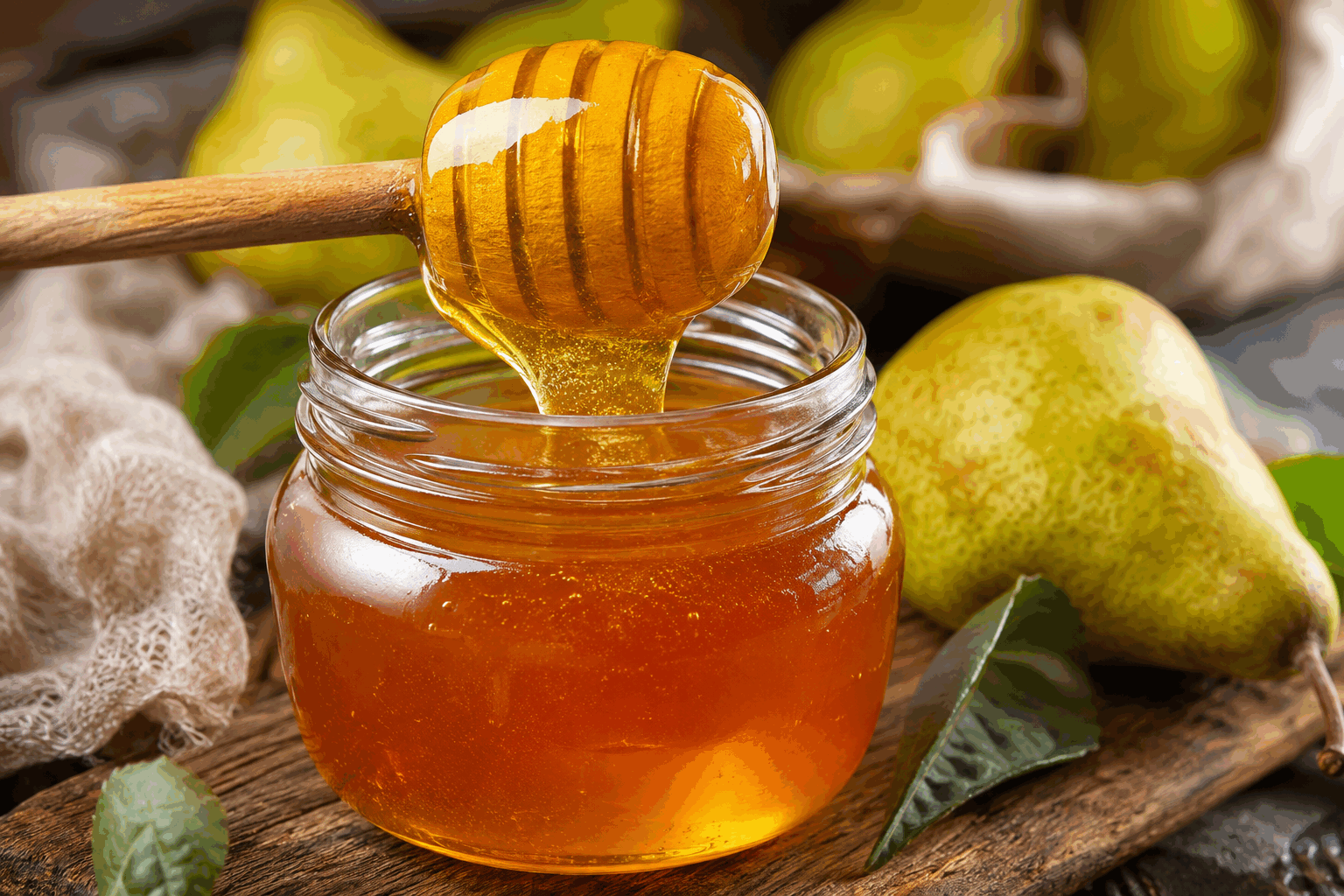 Miel de poires maison en 5 minutes, la recette zéro déchet qui va vous surprendre 🍐🔥