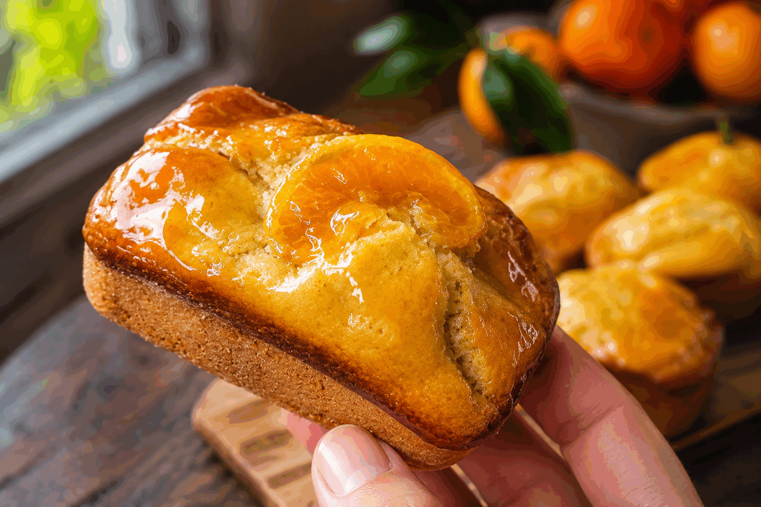 Mini gâteaux moelleux à la clémentine : la recette facile qui fond en bouche ✨ Description Ces mini gâteaux moelleux à la clémentine offrent une texture légère et fondante, parfumée délicatement aux agrumes. Parfaits pour le goûter ou un dessert léger, ils s’adaptent aussi très bien aux occasions festives grâce à leur saveur subtile et leur forme élégante. Une recette simple et rapide qui ravira petits et grands. Informations Temps de préparation : 15 minutes Temps de cuisson : 20 minutes Nombre de portions : 12 mini gâteaux Difficulté : Facile Ingrédients Pour la pâte 150 g de farine de blé 100 g de sucre en poudre 2 œufs 100 ml d’huile végétale neutre (tournesol, pépins de raisin) 1 sachet de levure chimique (environ 10 g) 1 pincée de sel 2 clémentines (zeste + jus) 100 ml de lait Pour la finition Sucre glace (facultatif) Quelques tranches fines de clémentine pour décorer (facultatif) Préparation Préchauffe le four à 180°C (chaleur traditionnelle). Lave soigneusement les clémentines. Râpe finement les zestes d’une clémentine et presse le jus des deux. Dans un saladier, fouette les œufs avec le sucre jusqu’à ce que le mélange blanchisse et devienne mousseux. Ajoute l’huile, le lait, le jus et les zestes de clémentine. Mélange bien pour homogénéiser. Dans un autre bol, tamise la farine avec la levure chimique et le sel. Incorpore progressivement les ingrédients secs dans la préparation liquide en mélangeant doucement pour éviter les grumeaux. Verse la pâte dans des moules à mini gâteaux légèrement graissés ou en silicone, en remplissant aux 2/3. Enfourne et laisse cuire environ 18-20 minutes. Vérifie la cuisson avec la pointe d’un couteau : elle doit ressortir sèche. À la sortie du four, laisse refroidir quelques minutes avant de démouler sur une grille. Avant de servir, saupoudre éventuellement d’un peu de sucre glace et décore avec une tranche fine de clémentine pour une touche fraîche. Astuces Pour plus d’intensité, ajoute un peu de cannelle ou de gingembre en poudre à la pâte. Utilise des clémentines bio pour profiter pleinement des zestes sans pesticides. Ne surmélange pas la pâte une fois la farine ajoutée pour garder des gâteaux bien aérés. Conserve ces mini gâteaux dans une boîte hermétique à température ambiante jusqu’à 3 jours, ou au réfrigérateur pour 5 jours. Service Sers ces mini gâteaux moelleux à la clémentine tièdes ou à température ambiante, accompagnés d’un thé vert ou d’une infusion d’agrumes. Ils sont parfaits en fin de repas léger ou pour une pause gourmande à tout moment de la journée.
