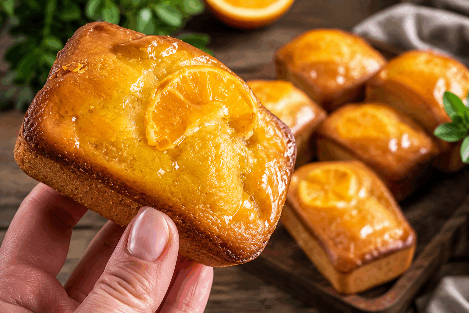 Mini gâteaux moelleux à la clémentine : prêts en 10 minutes, un vrai délice 😍 Description Ces mini gâteaux moelleux à la clémentine sont une douceur fruitée, légère et parfumée, idéale pour un goûter rapide ou un dessert express. Leur texture tendre et leur goût subtil d'agrumes raviront petits et grands. Parfaits pour les occasions où l'on souhaite un plaisir sucré sans attendre longtemps. Informations Temps de préparation : 10 minutes Temps de cuisson : 15 minutes Nombre de portions : 12 pièces Difficulté : Facile Ingrédients Pour la pâte 150 g de farine 100 g de sucre en poudre 2 œufs 80 ml d'huile de tournesol 100 ml de jus de clémentine frais 1 c. à café de levure chimique 1 pincée de sel Zeste finement râpé de 2 clémentines Pour la finition Sucre glace (facultatif) Préparation Préchauffe le four à 180°C (chaleur tournante si possible) et prépare un moule à mini muffins en le graissant légèrement ou en utilisant des caissettes en papier. Dans un saladier, fouette les œufs avec le sucre jusqu'à ce que le mélange blanchisse et devienne mousseux. Ajoute l'huile et le jus de clémentine, puis incorpore les zestes râpés des clémentines. Mélange bien. Tamise la farine avec la levure chimique et la pincée de sel, puis incorpore-les délicatement au mélange liquide à l’aide d’une spatule pour garder l’appareil léger. Verse la pâte dans les moules jusqu’à 3/4 de leur hauteur pour éviter que la pâte déborde à la cuisson. Enfourne pour environ 12 à 15 minutes, jusqu’à ce que les mini gâteaux soient dorés et qu’un cure-dent inséré au centre ressorte sec. Laisse tiédir avant de démouler délicatement et saupoudre de sucre glace selon ton goût avant de servir. Astuces Utilise des clémentines bien juteuses pour un goût plus intense et une texture moelleuse. Ne surcharge pas les moules pour que la cuisson soit uniforme et évite que les mini gâteaux ne débordent. Tu peux remplacer l’huile par du beurre fondu pour un goût plus gourmand et une texture encore plus fondante. Pour un parfum supplémentaire, ajoute une cuillère à café d’extrait de vanille ou un peu de cannelle à la pâte. Service Servez ces mini gâteaux moelleux à la clémentine tièdes ou à température ambiante lors d’un goûter ou d’un brunch. Ils s’accordent parfaitement avec un thé, un café ou encore un chocolat chaud. Pour une présentation festive, disposez-les sur un joli plat et ajoutez quelques quartiers de clémentine fraîche autour.