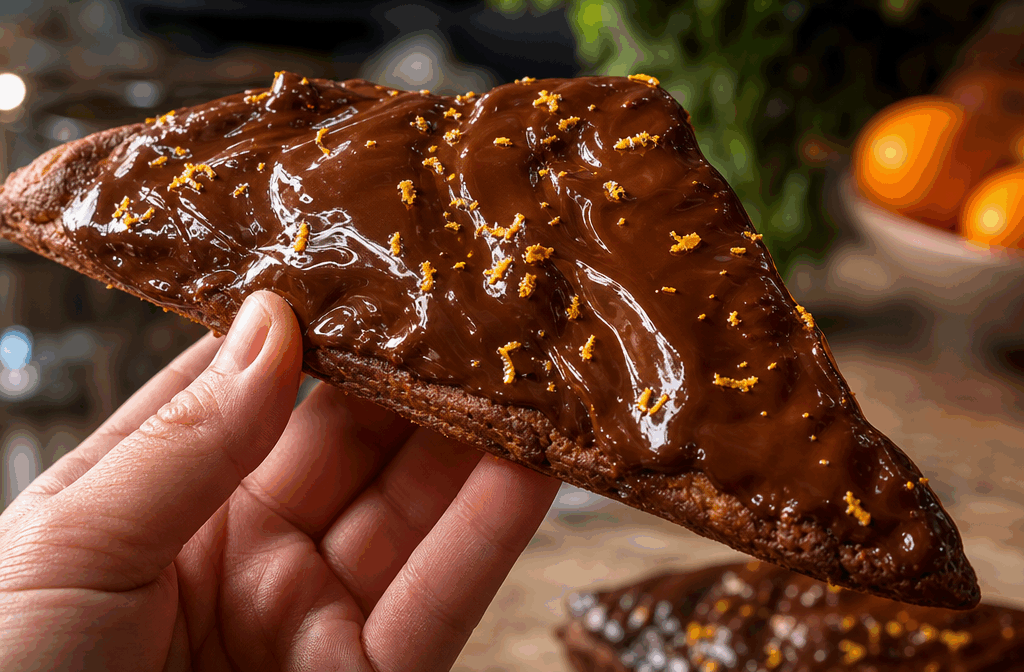 Moelleux choco-orange sans farine ni gluten, prêt en 10 minutes, une vraie surprise ! 🍊 Description Ce moelleux allie la richesse du chocolat noir à la fraîcheur acidulée de l'orange, pour un dessert gourmand et léger. Sans farine ni gluten, il convient parfaitement aux personnes intolérantes ou souhaitant limiter leur consommation de gluten. Facile et rapide à préparer, il surprendra agréablement vos invités par sa texture fondante et son parfum intense. Informations Temps de préparation : 5 minutes Temps de cuisson : 10 minutes Nombre de portions : 6 personnes Difficulté : Facile Ingrédients Pour le moelleux 150 g de chocolat noir pâtissier (minimum 70% de cacao) 3 œufs 100 g de poudre d'amandes 80 g de sucre en poudre 1 orange non traitée (zeste et jus) 1 pincée de sel 1 cuillère à café d'extrait de vanille (facultatif) Préparation Préchauffe le four à 180°C (chaleur statique). Fais fondre le chocolat au bain-marie ou au micro-ondes par intervalles de 30 secondes en remuant pour lisser. Dans un saladier, bats les œufs avec le sucre jusqu'à ce que le mélange blanchisse et devienne mousseux. Ajoute la poudre d'amandes, le sel, le zeste finement râpé de l'orange ainsi que 2 cuillères à soupe de jus d'orange. Mélange bien. Incorpore le chocolat fondu (tiède) et l’extrait de vanille, puis mélange délicatement jusqu’à obtenir une pâte homogène. Verse la préparation dans un moule à cake ou des ramequins individuels préalablement beurrés ou tapissés de papier cuisson. Enfourne et fais cuire durant 10 minutes : le cœur doit rester fondant mais le dessus légèrement craquant. Laisse tiédir avant de démouler délicatement. Astuces Utilise un chocolat de qualité pour un goût intense et une meilleure texture. Ne prolonge pas la cuisson au risque de perdre le moelleux caractéristique. Pour plus de fraîcheur, ajoute un peu de zeste d’orange supplémentaire juste avant de servir. Conserve le moelleux au réfrigérateur dans une boîte hermétique et sors-le 15 minutes avant dégustation. Service Servez ce moelleux tiède accompagné d’une boule de glace à la vanille ou d’un peu de crème fouettée légère. Il est parfait pour un dessert improvisé ou une pause gourmande à toute heure, et séduira autant les amateurs de chocolat que ceux qui apprécient les saveurs fruitées et naturelles.