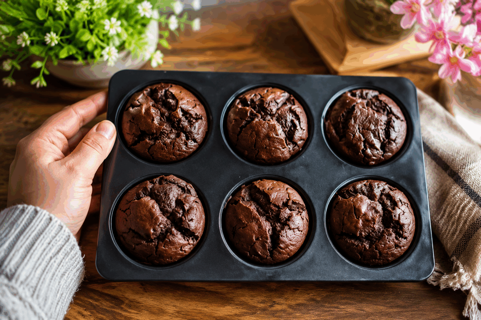 Muffins simples à 2 ingrédients, sans farine : la recette rapide qui régale toute la famille 🔥 Description Ces muffins moelleux et légers se préparent en un temps record avec seulement deux ingrédients simples, sans aucune farine. Leur texture fondante et leur goût délicatement sucré en font un encas parfait pour toute la famille, idéal pour un petit déjeuner gourmand ou un goûter express. Faciles à réaliser, ils conviendront aussi bien aux débutants qu’aux cuisiniers pressés, avec une recette saine et minimaliste. Informations Temps de préparation : 5 minutes Temps de cuisson : 15 minutes Nombre de portions : 6 muffins Difficulté : Facile Ingrédients Pour la base des muffins 2 bananes bien mûres (environ 200 g) 150 g de flocons d'avoine Préparation Préchauffe le four à 180°C (chaleur tournante de préférence) et prépare un moule à muffins en le graissant légèrement ou en utilisant des caissettes en papier. Écrase les bananes à la fourchette dans un grand bol jusqu’à obtenir une purée lisse sans gros morceaux. Ajoute les flocons d’avoine aux bananes écrasées et mélange bien pour obtenir une pâte homogène. Répartis la pâte dans les moules à muffins en remplissant chaque cavité aux ¾ environ. Enfourne pour 15 minutes, puis vérifie la cuisson en piquant un muffin avec la pointe d’un couteau : elle doit ressortir sèche. Laisse refroidir quelques minutes avant de démouler et déguster. Astuces Choisis des bananes bien mûres avec des taches brunes pour un maximum de douceur et de moelleux. Tu peux mixer les flocons d’avoine pour une texture plus fine et proche de la farine si tu préfères. Pour varier les plaisirs, ajoute des pépites de chocolat, des noix concassées ou des épices comme la cannelle avant la cuisson. Conserve les muffins dans une boîte hermétique à température ambiante pendant 2 jours, ou au réfrigérateur pour plus de fraîcheur. Service Servez ces muffins tièdes ou froids, accompagnés d’un thé, d’un café ou d’un verre de lait. Ils sont parfaits pour un petit déjeuner rapide, un goûter sain ou un encas à emporter lors de vos sorties en famille ou entre amis.