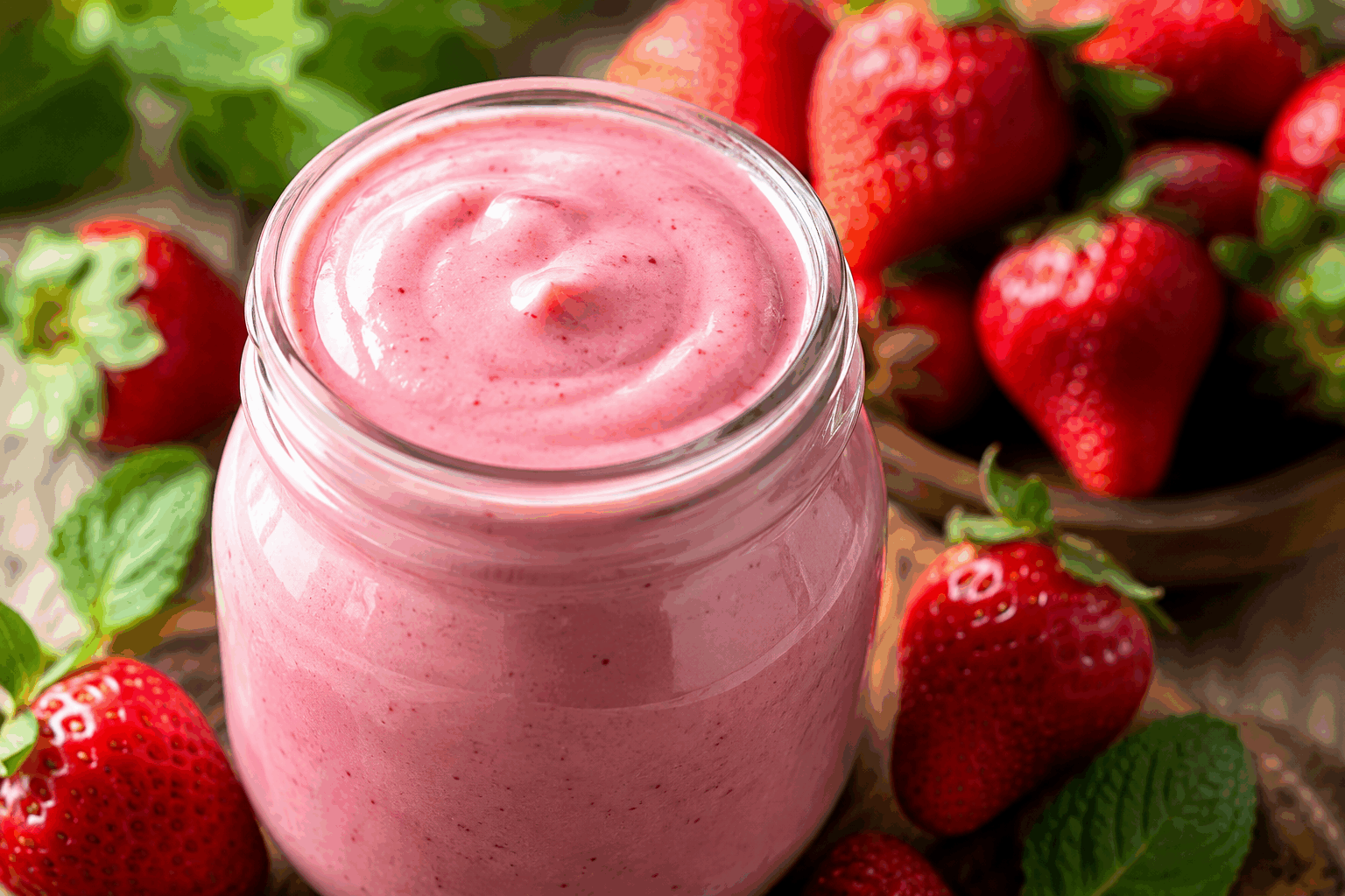 Nutella de fraises maison : 3 ingrédients faciles pour un plaisir caché 😍 Description Cette recette de Nutella de fraises maison est une pâte à tartiner douce et fruitée, mêlant la saveur acidulée des fraises à la douceur d’un ingrédient chocolaté onctueux. Avec seulement trois ingrédients simples, elle se prépare rapidement et offre une alternative gourmande au Nutella classique. Idéale pour un goûter gourmand ou un petit-déjeuner original. Informations Temps de préparation : 10 minutes Temps de cuisson : 15 minutes Nombre de portions : 6 tartines Difficulté : Facile Ingrédients Pour la pâte à tartiner 250 g de fraises fraîches 100 g de chocolat noir à pâtisser (minimum 55 % cacao) 50 g de sucre en poudre Préparation Équeutez et lavez soigneusement les fraises, puis coupez-les en petits morceaux. Dans une casserole, mettez les fraises et le sucre. Faites chauffer à feu moyen-doux pendant 10 minutes en remuant régulièrement jusqu’à obtenir une compotée légèrement épaisse. Pendant ce temps, faites fondre le chocolat noir au bain-marie ou au micro-ondes par tranches de 20 secondes, en remuant entre chaque passage. Une fois la compotée de fraises prête, retirez-la du feu et mixez-la finement à l’aide d’un mixeur plongeant ou d’un blender. Incorporez immédiatement le chocolat fondu à la purée de fraises encore chaude, mélangez vivement pour obtenir une texture homogène et brillante. Laissez tiédir la pâte à tartiner avant de la transférer dans un pot hermétique. Réfrigérez pendant au moins 2 heures avant de la consommer. Astuces Choisissez des fraises bien mûres et parfumées pour un goût optimal. Passez la compotée au tamis si vous préférez une texture totalement lisse. Adaptez la quantité de sucre selon l’acidité des fraises et votre goût. Conservez le Nutella de fraises au réfrigérateur et consommez-le dans la semaine pour préserver sa fraîcheur. Service Servez cette pâte à tartiner sur des tranches de pain frais, des crêpes ou des pancakes pour un goûter gourmand. Elle peut aussi agrémenter des yaourts nature ou être dégustée à la petite cuillère pour un moment de douceur fruitée. Son originalité et sa fraîcheur en font un succès lors des repas en famille ou entre amis.