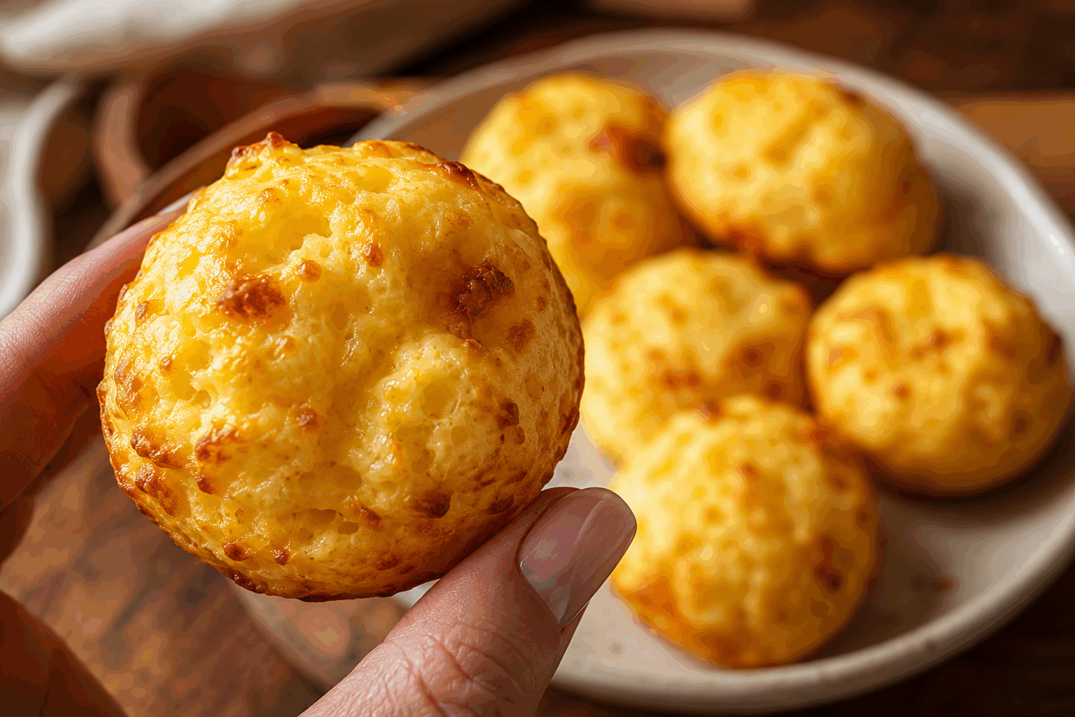 Pain au fromage sans farine ni gluten, prêt en 5 minutes, c’est magique ! 🧀✨ Description Ce pain au fromage est une recette rapide, saine et savoureuse qui ne nécessite ni farine ni gluten. Léger et moelleux, il est parfait pour un encas gourmand ou un accompagnement original. Facile à réaliser, il convient idéalement aux personnes intolérantes au gluten ou en quête d'une alternative rapide au pain classique. Informations Temps de préparation : 3 minutes Temps de cuisson : 2 minutes Nombre de portions : 2 petits pains Difficulté : Facile Ingrédients Pour la pâte 2 œufs 100 g de fromage râpé (emmental, comté ou gruyère) 30 g de poudre d'amandes 1 cuillère à café de levure chimique sans gluten 1 pincée de sel Poivre du moulin, selon goût 1 cuillère à soupe d'huile d'olive Préparation Dans un bol, bats les œufs en omelette jusqu’à ce qu’ils soient bien mélangés. Ajoute le fromage râpé, la poudre d'amandes, la levure chimique, le sel et le poivre. Mélange jusqu’à obtenir une pâte homogène. Incorpore l'huile d'olive et remue encore pour bien répartir. Chauffe une poêle antiadhésive à feu moyen sans ajouter de matière grasse. Verse la pâte en formant deux petits pains ronds et plats dans la poêle. Laisse cuire 1 à 2 minutes de chaque côté, jusqu’à ce que les pains soient bien dorés et gonflés. Retire-les délicatement et laisse tiédir quelques minutes avant de déguster. Astuces Utilise un fromage assez sec et bien râpé pour faciliter l’assemblage et la tenue du pain. Penses à bien chauffer la poêle avant de verser la pâte pour un résultat doré et bien cuit. Tu peux varier les fromages ou ajouter des herbes aromatiques (ciboulette, thym) pour plus de saveurs. Conserve les pains au fromage dans une boîte hermétique et réchauffe-les légèrement au four ou à la poêle avant de servir. Service Serre ces pains au fromage chauds en accompagnement d’une salade verte ou d’une soupe légère. Ils sont également parfaits pour un apéritif gourmand ou un petit-déjeuner salé, à partager ou en version individuelle.