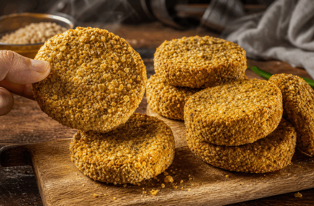 Pain aux graines sans farine ni gluten, prêt en 5 minutes avec seulement 4 ingrédients 🔥 Description Ce pain aux graines est une alternative saine et rapide au pain traditionnel, sans farine ni gluten. Sa texture dense et moelleuse est riche en fibres et en protéines grâce aux nombreuses graines, offrant un goût légèrement noisette et une belle croûte croustillante. Parfait pour ceux qui cherchent un pain nourrissant, rapide à réaliser et adapté aux régimes sans gluten. Informations Temps de préparation : 5 minutes Temps de cuisson : 45 minutes Nombre de portions : 6 tranches Difficulté : Facile Ingrédients Pour le pain 100 g de graines de tournesol 100 g de graines de lin moulues 80 g de graines de sésame 4 œufs 1 pincée de sel 1 cuillère à soupe d'huile d'olive (facultatif) 1 cuillère à café de levure chimique sans gluten Préparation Préchauffe le four à 180°C (chaleur ventilée de préférence). Dans un grand saladier, mélange les graines de tournesol, les graines de lin moulues, les graines de sésame, la levure chimique et la pincée de sel. Bats les œufs légèrement avec l'huile d'olive, puis incorpore-les aux graines en mélangeant bien jusqu’à obtention d’une pâte homogène et collante. Verse la pâte dans un moule à cake recouvert de papier sulfurisé ou légèrement huilé, puis égalise la surface avec une spatule. Enfourne pendant environ 45 minutes, jusqu’à ce que le pain soit bien doré et ferme au toucher. Laisse refroidir complètement sur une grille avant de démouler et de trancher finement. Astuces Utilise des graines de lin moulues pour améliorer la cohésion du mélange, sinon le pain risque de s’effriter. Tu peux remplacer les graines de tournesol ou de sésame par des graines de courge ou de chia selon tes préférences. Conserve ce pain emballé dans un linge propre au réfrigérateur pour garder sa fraîcheur jusqu’à 5 jours. Pour un pain plus moelleux, ajoute une cuillère à soupe d'eau ou de lait végétal à la pâte. Service Ce pain aux graines se déguste aussi bien au petit-déjeuner avec du beurre ou de la confiture, qu’en accompagnement d’une salade ou d’un repas léger. Il peut également servir de base pour des tartines salées avec de l’avocat, du fromage frais ou du houmous. Parfait lors d’occasions où l’on souhaite une alternative saine et rapide au pain classique.