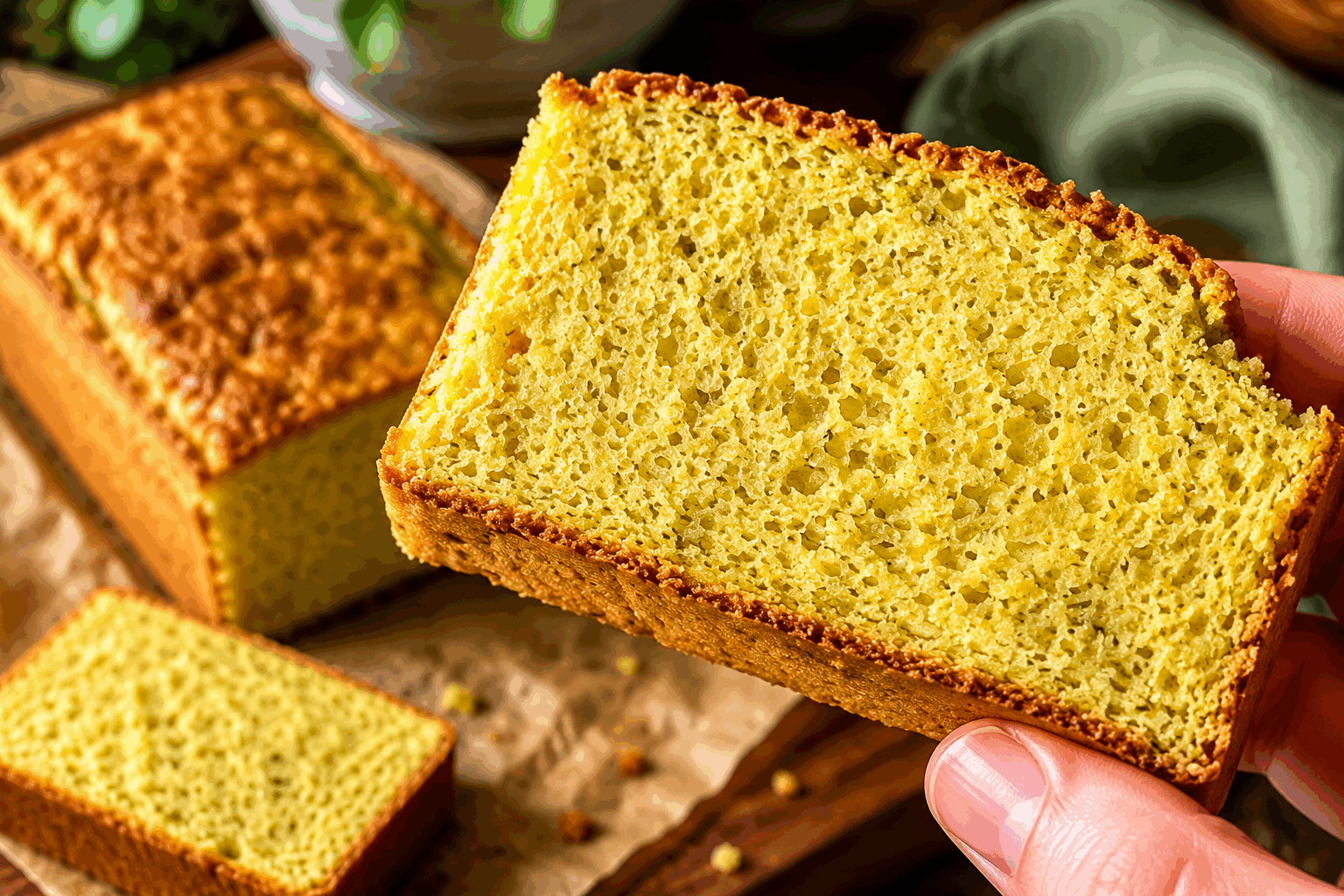 Pain de brocoli sans farine ni gluten, 4 ingrédients et prêt en un clin d’œil 👌✨