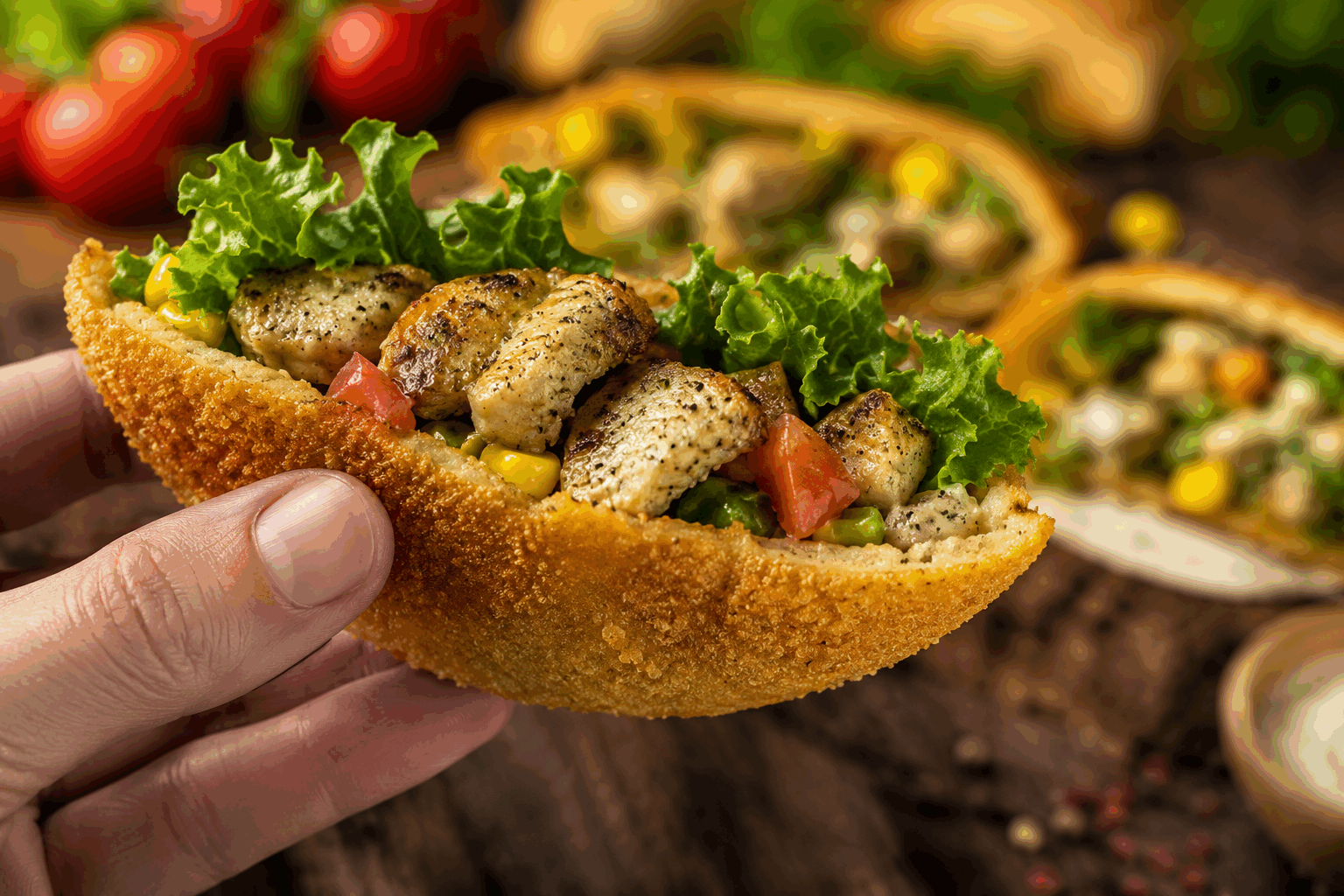 Pain de mie pané express, prêt en 5 minutes pour un Ramadan savoureux ! 🔥 Description Ce pain de mie pané est une recette rapide et gourmande, idéale pour un repas improvisé durant le Ramadan. Doré et croustillant à l’extérieur, il offre un cœur tendre et moelleux, parfait pour accompagner une soupe ou une salade. Sa simplicité et sa rapidité en font un incontournable pour un iftar savoureux en toute convivialité. Informations Temps de préparation : 3 minutes Temps de cuisson : 2 minutes Nombre de portions : 4 pièces Difficulté : Facile Ingrédients Pour le pain de mie pané 4 tranches de pain de mie sans croûte 2 œufs 50 ml de lait 60 g de chapelure 1 pincée de sel 1 pincée de poivre noir Huile végétale pour la cuisson Préparation Bats les œufs avec le lait, le sel et le poivre dans un bol jusqu’à obtenir un mélange homogène. Immerge une tranche de pain de mie dans ce mélange, en veillant à bien l’imbiber des deux côtés. Dépose la tranche imbibée dans la chapelure et appuie légèrement pour bien faire adhérer la chapelure sur toute la surface. Chauffe une poêle avec un filet d’huile végétale à feu moyen-vif. Fais cuire le pain de mie pané 1 minute de chaque côté jusqu’à obtenir une belle coloration dorée et une texture croustillante. Renouvelle l’opération avec les autres tranches. Astuces Utilise du pain de mie frais pour une meilleure tenue et un goût moelleux à l’intérieur. Pour gagner du temps, prépare la chapelure à l’avance en mixant du pain rassis. Ne surcharge pas la poêle pour que les tranches cuisent uniformément et restent croustillantes. Pour une touche épicée, ajoute un peu de paprika ou de cumin dans le mélange œufs-lait. Service Servez ces pain de mie panés chauds, accompagnés d’une soupe traditionnelle de Ramadan comme la harira, ou d’une salade fraîche. Ils peuvent également être dégustés avec une sauce au yaourt relevée de citron et de menthe pour un repas léger et savoureux.