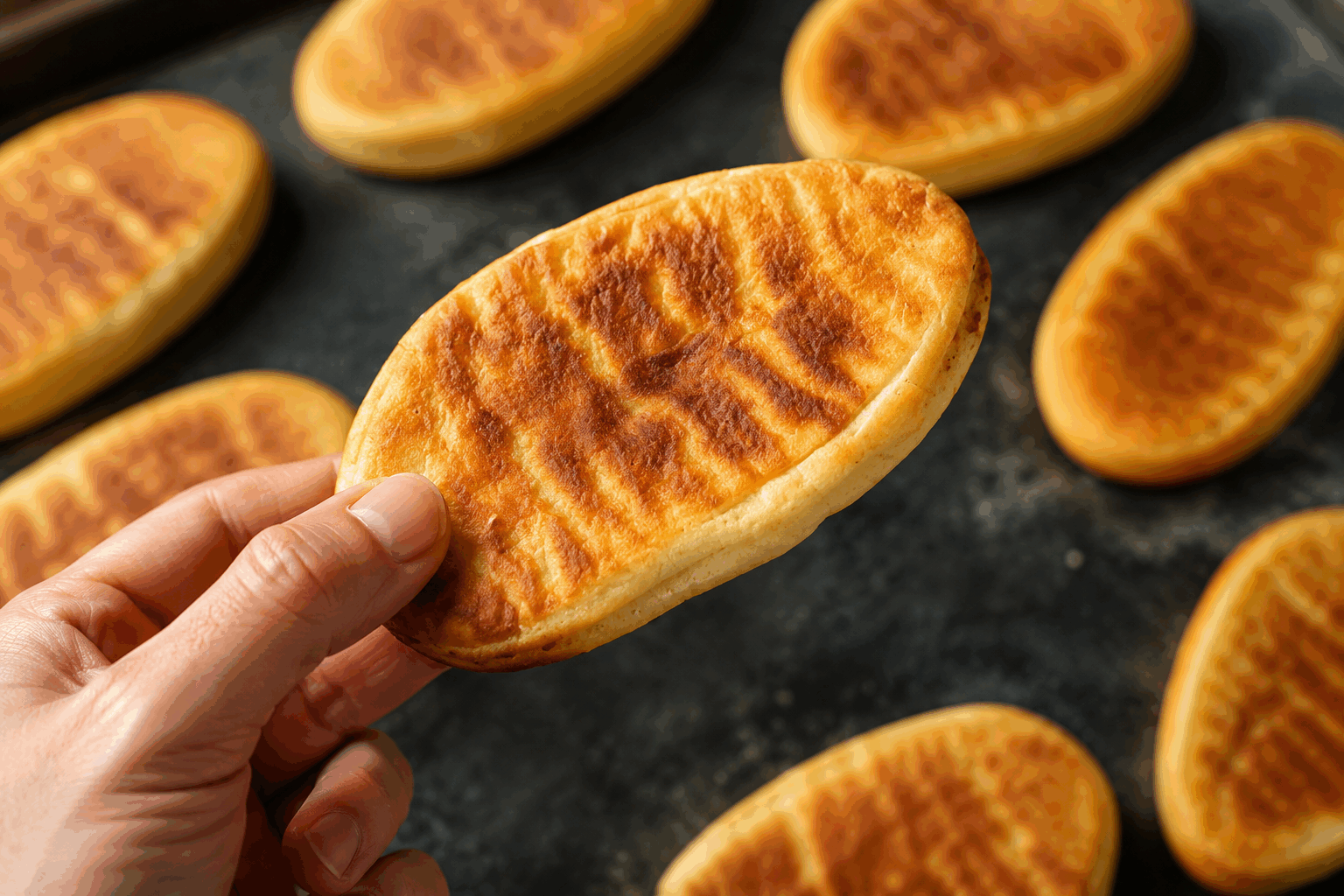 Pain maison en 5 minutes avec seulement 3 ingrédients, sans farine ni levure ✨
