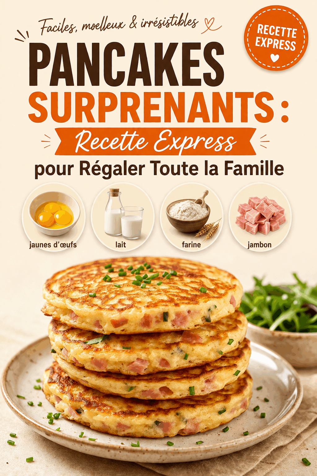 Pancakes Surprenants : Recette Express pour Régaler Toute la Famille