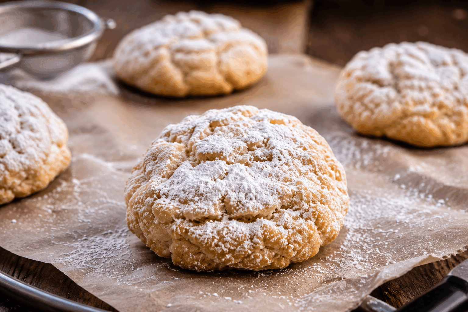 Petits biscuits citron-amandes sans gluten en 10 minutes, fondants et croquants à la fois 👌