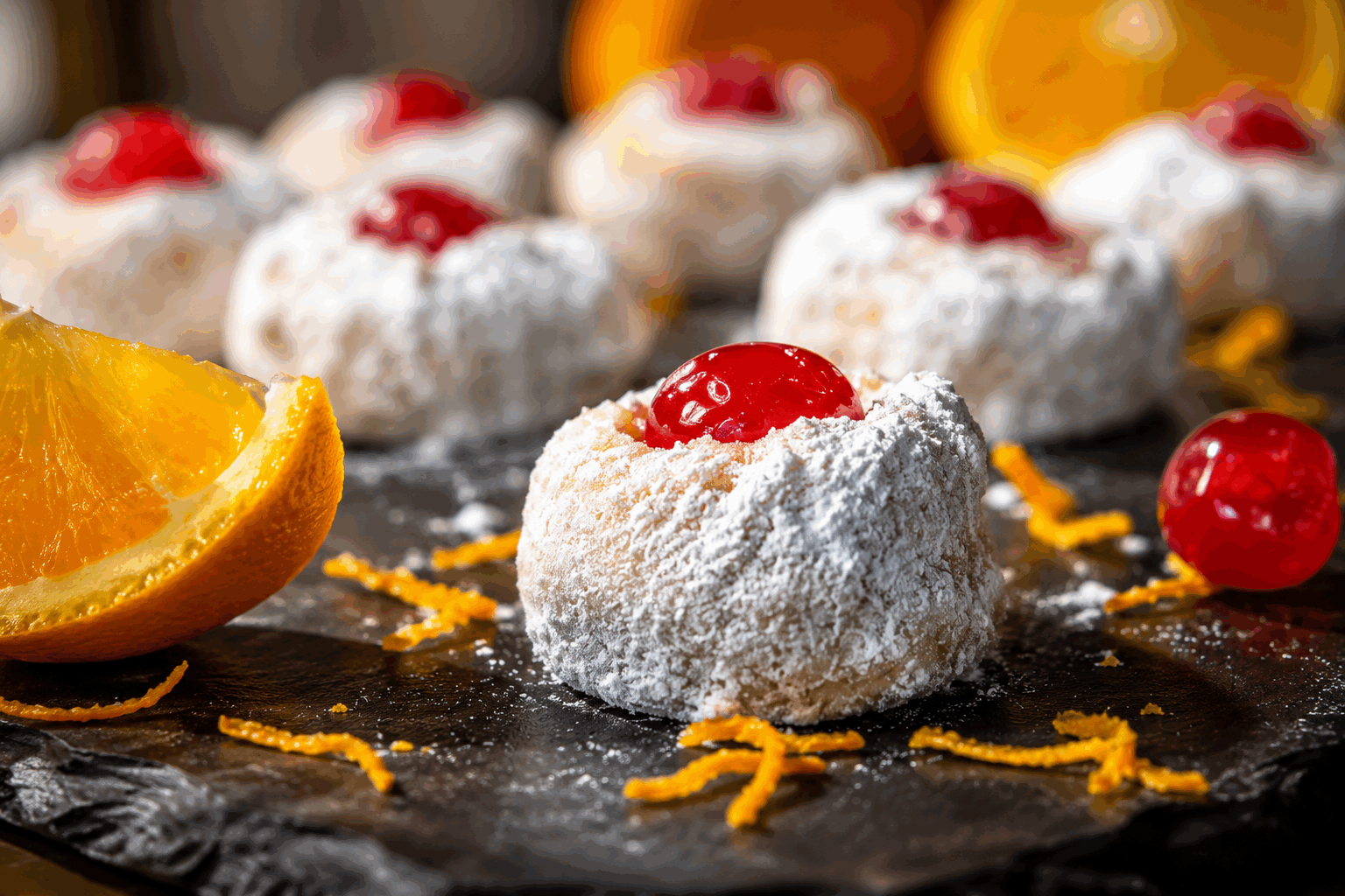 Petits biscuits siciliens à l’orange sans œufs, prêts en 10 minutes, douceur garantie 🍊👌