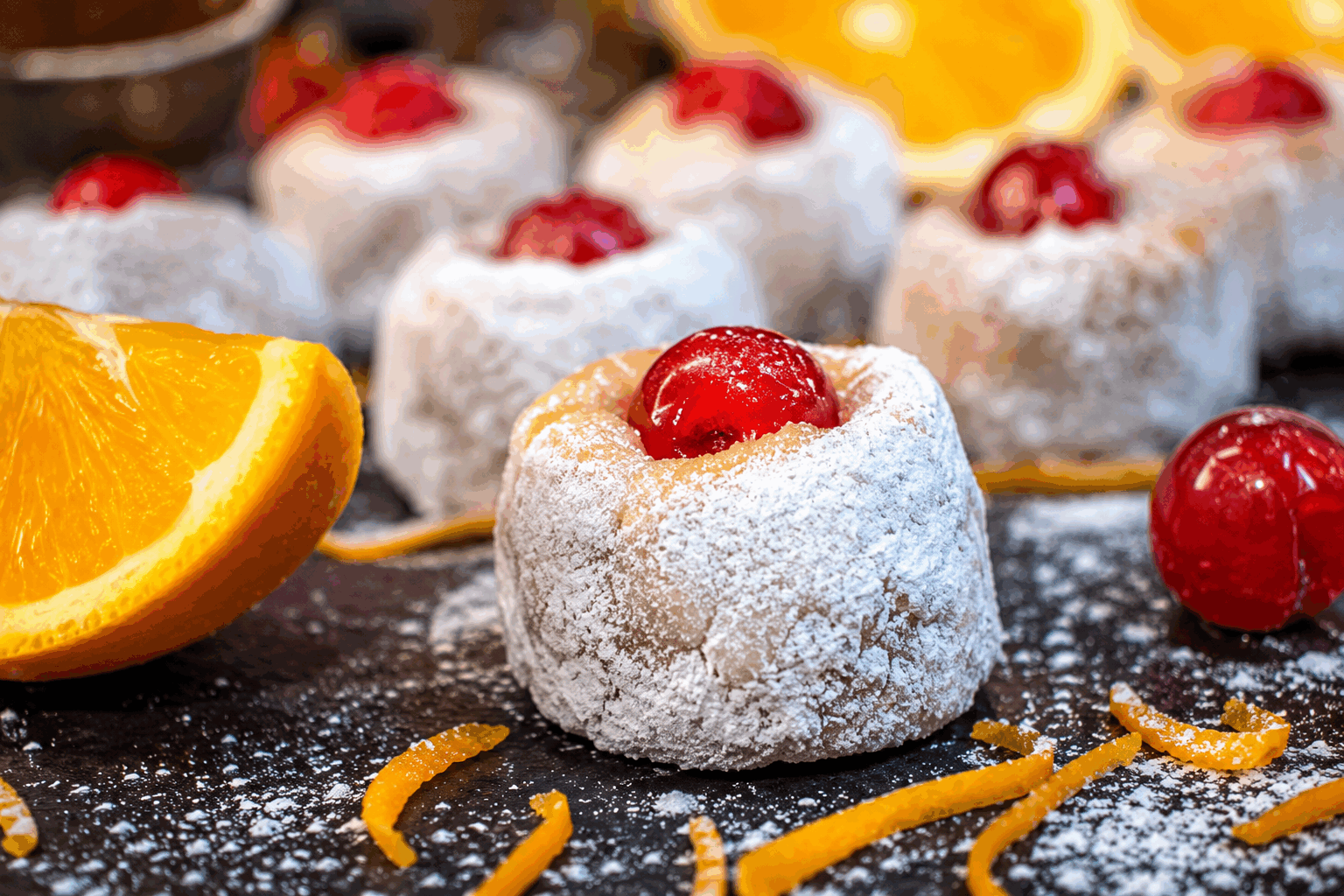 Petits biscuits siciliens à l’orange, sans œufs, prêts en 20 minutes 🍊👌 Description Ces petits biscuits siciliens à l’orange sont délicatement parfumés, avec une texture légèrement croquante à l’extérieur et fondante à l’intérieur. Sans œufs, ils conviennent parfaitement aux régimes végétaliens ou aux personnes allergiques, tout en conservant l’authenticité des saveurs méditerranéennes. Idéals pour un goûter ou un thé, ils apportent une touche de soleil et d’agrume à toute occasion. Informations Temps de préparation : 10 minutes Temps de cuisson : 10 minutes Nombre de portions : 20 biscuits Difficulté : Facile Ingrédients Pour la pâte 250 g de farine de blé 100 g de sucre en poudre 80 ml d’huile d’olive douce (ou huile de tournesol) 120 ml de jus d’orange fraîchement pressé Le zeste finement râpé d’une grosse orange non traitée 1 cuillère à café de levure chimique 1 pincée de sel 1 cuillère à café d’extrait de vanille (facultatif) Pour la finition Sucre glace pour saupoudrer (facultatif) Préparation Préchauffe le four à 180°C (chaleur statique). Dans un grand saladier, mélange la farine, la levure chimique, le sucre et la pincée de sel. Ajoute le zeste d’orange, puis incorpore l’huile d’olive en mélangeant avec une fourchette pour distribuer uniformément. Verse le jus d’orange frais et l’extrait de vanille. Mélange à la main jusqu’à obtenir une pâte homogène et légèrement collante. Prépare une plaque de cuisson recouverte de papier sulfurisé. Avec une cuillère, dépose des petites bouchées de pâte (environ 2 à 3 cm de diamètre) en les espaçant bien, car les biscuits vont légèrement s’étaler à la cuisson. Enfourne pendant 10 minutes, jusqu’à ce que les biscuits soient légèrement dorés sur les bords. Laisse refroidir les biscuits sur une grille quelques minutes, puis saupoudre de sucre glace si tu souhaites une finition douce et jolie. Astuces Utilise des oranges bien parfumées, de préférence non traitées, pour un goût plus authentique et intense. Si la pâte est trop collante, ne rajoute pas trop de farine : refroidis-la 10 minutes au réfrigérateur avant de façonner les biscuits. Tu peux remplacer le jus d’orange par du jus de mandarine pour une variante plus douce et plus exotique. Conserve les biscuits dans une boîte hermétique à température ambiante pendant 3 à 4 jours pour préserver leur fraîcheur. Service Ces biscuits siciliens à l’orange se dégustent parfaitement avec un thé noir, un café corsé ou une infusion d’herbes. Présente-les dans une jolie assiette à l’heure du goûter ou propose-les en petits cadeaux gourmands à offrir. Leur légèreté et leur fraîcheur en font aussi une belle option pour un dessert léger accompagné d’un sorbet citron ou orange.