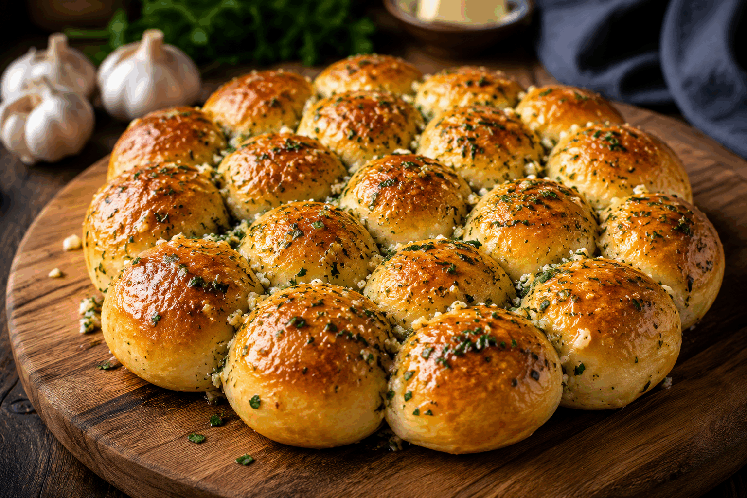 Petits pains briochés au fromage et à l’ail : la recette ultra moelleuse en 30 min 🔥 Description Ces petits pains briochés au fromage et à l’ail sont ultra moelleux et parfumés, parfaits pour un apéritif gourmand ou un accompagnement savoureux. Leur texture légère et fondante, combinée à l’arôme subtil de l’ail et du fromage, en fait une recette rapide et irrésistible. Idéaux pour régaler famille et amis en toute simplicité. Informations Temps de préparation : 15 minutes Temps de cuisson : 15 minutes Nombre de portions : 8 petits pains Difficulté : Facile Ingrédients Pour la pâte briochée 250 g de farine de blé 5 g de levure de boulanger sèche 30 g de beurre doux 10 cl de lait tiède 1 œuf 10 g de sucre 5 g de sel Pour la garniture au fromage et à l’ail 100 g de fromage râpé (emmental, comté ou mozzarella) 2 gousses d’ail 30 g de beurre doux 1 cuillère à soupe de persil frais haché Préparation Dans un bol, délaye la levure sèche dans le lait tiède, puis laisse reposer 5 minutes jusqu’à ce que le mélange mousse. Dans un saladier, mélange la farine, le sucre et le sel. Ajoute le mélange lait-levure, l’œuf et le beurre ramolli coupé en morceaux. Pétris la pâte à la main ou au robot pendant environ 10 minutes jusqu’à obtenir une pâte lisse, souple et légèrement collante. Couvre la pâte d’un linge propre et laisse-la lever dans un endroit chaud pendant 20 minutes, jusqu’à ce qu’elle double de volume. Pendant ce temps, épluche et hache finement les gousses d’ail, puis fais-les revenir doucement dans le beurre fondu avec le persil haché. Laisse refroidir. Préchauffe le four à 180°C (chaleur statique). Divise la pâte en 8 portions égales. Étale chaque boule légèrement, dépose un peu de beurre à l’ail et persil, puis une petite poignée de fromage râpé au centre. Referme bien la pâte pour enfermer la garniture en formant des petits pains ronds. Dispose les petits pains sur une plaque recouverte de papier cuisson, espace-les un peu. Laisse-les reposer 5 minutes pour qu’ils gonflent légèrement. Enfourne les petits pains pour 12 à 15 minutes, jusqu’à ce qu’ils soient dorés et gonflés. Sers chaud pour profiter du fromage fondant et des saveurs d’ail bien présentes. Astuces Utilise un beurre doux de bonne qualité pour équilibrer la richesse du fromage et éviter un goût trop salé. Ne surcharge pas les petits pains en garniture pour éviter qu’ils ne s’ouvrent à la cuisson. Pour une touche encore plus gourmande, ajoute un peu de crème fraîche dans la pâte avant cuisson. Conserve les petits pains dans un torchon pour leur garder toute leur moelleux après cuisson. Service Servez ces petits pains briochés tièdes, accompagnés d’une salade verte ou d’une soupe légère pour un repas convivial. Ils sont également parfaits à l’apéritif, présentés avec un plateau de charcuteries et quelques dips. Idéal pour un brunch ou un encas gourmand entre amis.