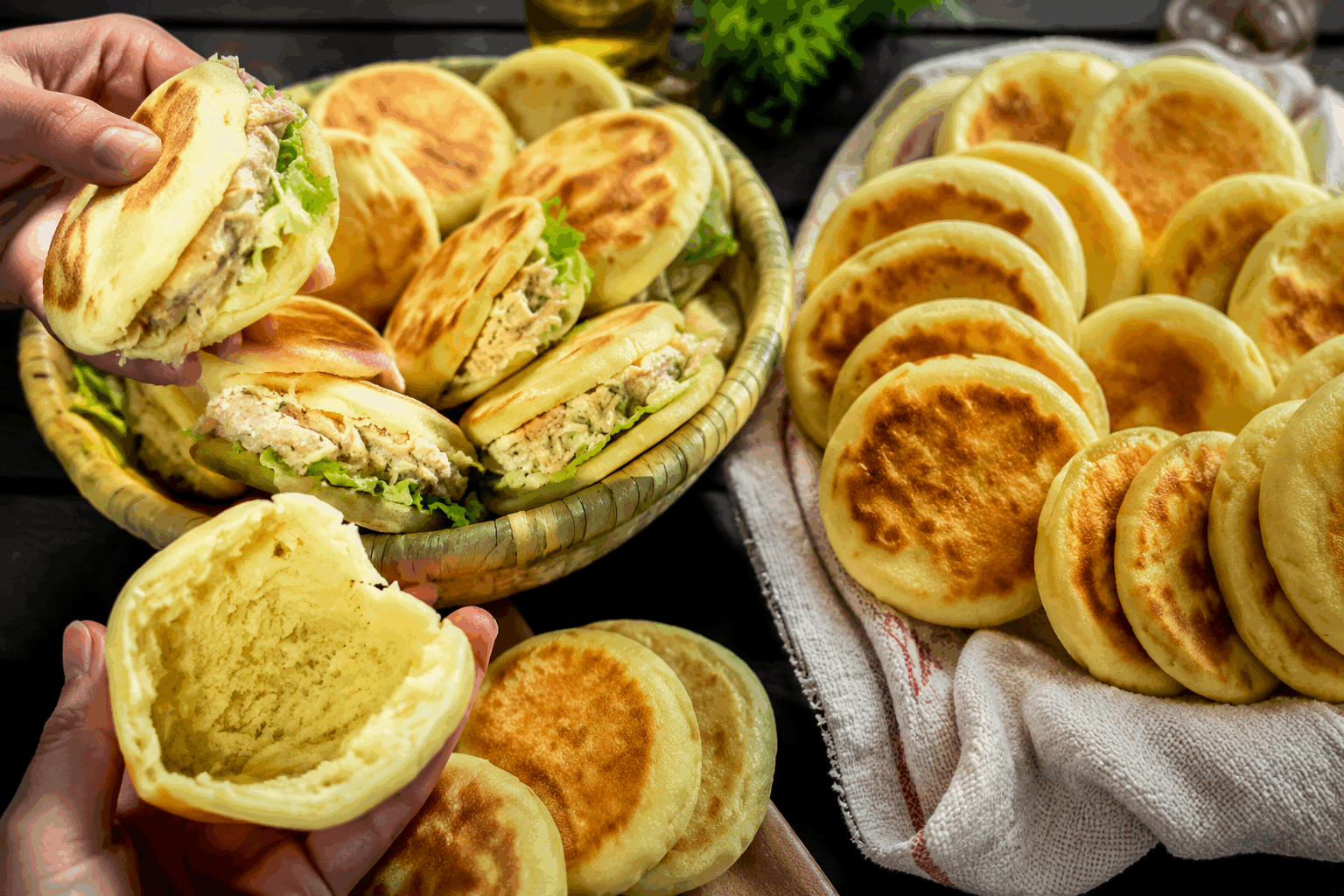 Petits pains moelleux à la poêle en 5 minutes, la recette qui change tout 🔥 Description Ces petits pains moelleux se préparent rapidement à la poêle, sans besoin de four. Leur texture tendre et légèrement dorée en fait une gourmandise parfaite pour le petit-déjeuner ou un goûter improvisé. Une recette simple et efficace qui révolutionne la manière de préparer du pain maison en un temps record. Informations Temps de préparation : 5 minutes Temps de cuisson : 5 minutes Nombre de portions : 6 petits pains Difficulté : Facile Ingrédients Pour la pâte 200 g de farine de blé 1 sachet de levure chimique (environ 10 g) 1 cuillère à café de sucre 1 cuillère à café de sel 120 ml de lait tiède 30 ml d’huile d’olive Préparation Mélange la farine, la levure chimique, le sucre et le sel dans un grand bol. Ajoute le lait tiède et l’huile d’olive, puis mélange rapidement avec une cuillère jusqu’à obtenir une pâte homogène mais un peu collante. Pétris légèrement la pâte sur un plan fariné pendant 1 minute pour la rendre élastique. Divise la pâte en 6 portions égales et forme des petites boules. Fais chauffer une poêle antiadhésive à feu moyen-doux, dépose les boules de pâte en les espaçant. Cuis les petits pains à couvert pendant environ 4 minutes de chaque côté, jusqu’à ce qu’ils soient bien dorés et cuits à cœur. Laisse tiédir quelques minutes avant de déguster pour profiter de toute leur moelleux. Astuces Utilise une poêle bien chaude et couvre-la pour que les petits pains cuisent uniformément. Ne rajoute pas trop de farine pour garder les pains moelleux, même si la pâte est un peu collante. Pour une version sucrée, remplace le sel par 1 pincée de cannelle ou ajoute quelques pépites de chocolat dans la pâte. Conserve les petits pains dans un torchon propre pour qu’ils restent tendres plus longtemps. Service Servez ces petits pains moelleux chauds avec du beurre, de la confiture ou du miel pour un goûter gourmand. Ils accompagnent aussi parfaitement une soupe ou une salade pour un repas rapide et savoureux. Idéal pour les matins pressés ou les encas improvisés, ils surprendront par leur texture et leur goût léger.