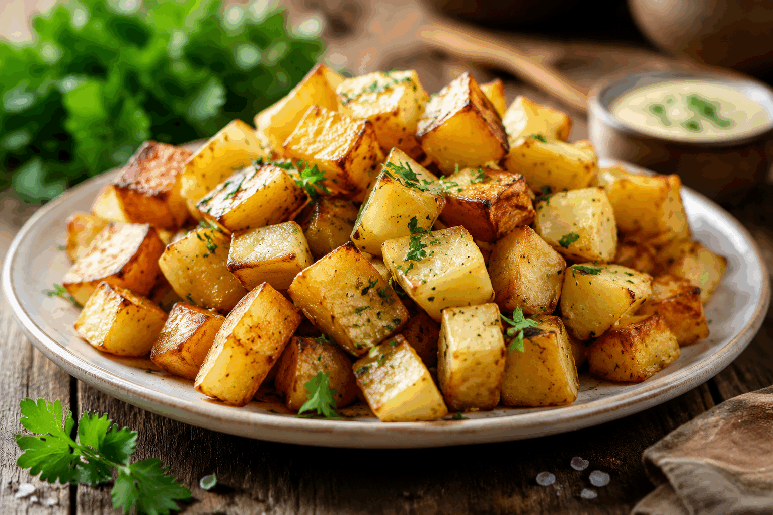 Pommes de terre sautées en 10 minutes : le secret croustillant de grand-mère 🔥 Description Les pommes de terre sautées sont un incontournable de la cuisine familiale française, alliant croustillant et douceur. Cette recette express en 10 minutes révèle le secret pour obtenir une texture parfaite, dorée à souhait, grâce à un procédé simple et efficace. Idéales en accompagnement d’une viande ou d’un poisson, elles évoquent la tradition et réchauffent les repas du quotidien. Informations Temps de préparation : 5 minutes Temps de cuisson : 10 minutes Nombre de portions : 4 personnes Difficulté : Facile Ingrédients Pour les pommes de terre sautées 600 g de pommes de terre fermes (type Charlotte ou Amandine) 3 cuillères à soupe d’huile d’olive 1 gousse d’ail 1 branche de thym frais Sel fin Poivre du moulin 1 cuillère à soupe de beurre (facultatif) Préparation Lave soigneusement les pommes de terre puis épluche-les. Coupe-les en petits dés réguliers d’environ 1 à 2 cm afin d’assurer une cuisson rapide et homogène. Rince les pommes de terre coupées à l’eau froide pour éliminer l’excès d’amidon, puis sèche-les bien avec un torchon propre ou du papier absorbant. Fais chauffer l’huile d’olive dans une poêle antiadhésive à feu vif. Ajoute la gousse d’ail légèrement écrasée et la branche de thym pour parfumer l’huile. Égoutte l’ail juste avant que l’huile ne commence à fumer pour éviter qu’il ne brûle, puis ajoute les pommes de terre dans la poêle en une seule couche. Laisse cuire sans remuer pendant 3 à 4 minutes pour permettre aux pommes de terre de dorer. Ensuite, mélange délicatement avec une spatule pour faire dorer toutes les faces. Poursuis la cuisson pendant 5 à 6 minutes en remuant régulièrement mais doucement, pour obtenir une belle coloration uniforme. En fin de cuisson, sale et poivre selon ton goût, puis incorpore la cuillère de beurre pour apporter un éclat et une saveur supplémentaire. Retire la branche de thym et l’ail. Astuces Utilise des pommes de terre à chair ferme qui tiennent bien à la cuisson, comme la Charlotte ou l’Amandine. Ne surcharge pas la poêle pour favoriser une bonne cuisson et un croustillant optimal. La clé du croustillant est de bien sécher les pommes de terre avant la cuisson pour éviter qu’elles ne rendent trop d’eau. Pour encore plus de saveurs, ajoute une pincée de paprika ou des herbes fraîches comme du persil ou de la ciboulette au moment de servir. Service Sers ces pommes de terre sautées immédiatement, bien chaudes et dorées, en accompagnement d’une viande rôtie, d’un steak ou d’un filet de poisson grillé. Présente-les dans un plat rustique pour rappeler leur caractère traditionnel et convivial, parfait pour un repas en famille ou entre amis.