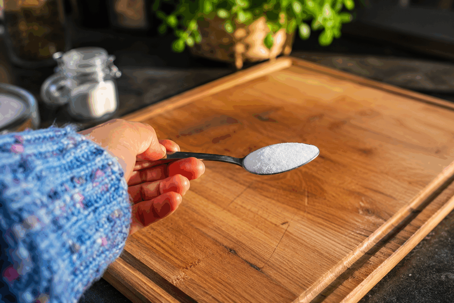 Presque personne ne connaît cette astuce pour une planche à découper comme neuve 🔥 Description Cette astuce simple et naturelle vous permettra de redonner à votre planche à découper son éclat et sa fraîcheur, comme si elle était neuve. Parfaite pour entretenir vos ustensiles en bois, elle élimine les odeurs et les taches incrustées tout en nourrissant le bois. Une méthode idéale pour prolonger la durée de vie de vos planches à découper et garder votre cuisine impeccable. Informations Temps de préparation : 15 minutes Temps de repos : 1 heure Nombre de portions : N/A Difficulté : Facile Ingrédients Pour le nettoyage 1 citron 2 cuillères à soupe de gros sel 1 cuillère à soupe de bicarbonate de soude (facultatif) Pour le nourrissage 2 cuillères à soupe d’huile d’olive ou d’huile minérale alimentaire Préparation Coupez le citron en deux et pressez une moitié pour récupérer le jus, ou utilisez la moitié entière pour frotter directement la surface. Saupoudrez généreusement le gros sel sur toute la surface de la planche à découper. Frottez la planche avec le citron, en insistant sur les taches et les zones tachées, tout en laissant un léger dépôt de sel et jus de citron agir comme abrasif naturel. Laissez reposer pendant 10 à 15 minutes pour que le jus de citron et le sel agissent sur les odeurs et bactèries. Rincez abondamment la planche à l’eau chaude et séchez-la avec un chiffon propre. Si la planche est très tachée, saupoudrez-la de bicarbonate de soude, frottez doucement avec une éponge humide puis rincez à nouveau. Une fois sèche, appliquez avec un chiffon doux l’huile d’olive ou l’huile minérale sur toute la surface pour nourrir le bois et éviter qu’il ne se dessèche. Laissez reposer la planche à plat ou suspendue pendant environ une heure pour que l’huile pénètre bien. Essuyez l’excédent d’huile avec un chiffon sec avant utilisation. Astuces Privilégiez l’huile minérale alimentaire si vous souhaitez une finition sans odeur ni saveur. Répétez ce traitement une fois par mois pour garder votre planche à découper en parfait état. Évitez le lavage au lave-vaisselle, qui abîme le bois en profondeur. Si votre planche est très abîmée, poncez légèrement avec du papier abrasif fin avant de réappliquer l’huile. Service Cette astuce est idéale à réaliser en entretien régulier ou avant de recevoir des invités pour assurer une hygiène parfaite et un aspect impeccable de votre planche à découper. Vous avez ainsi un ustensile pratique, sain et esthétique prêt pour la préparation de toutes vos recettes.