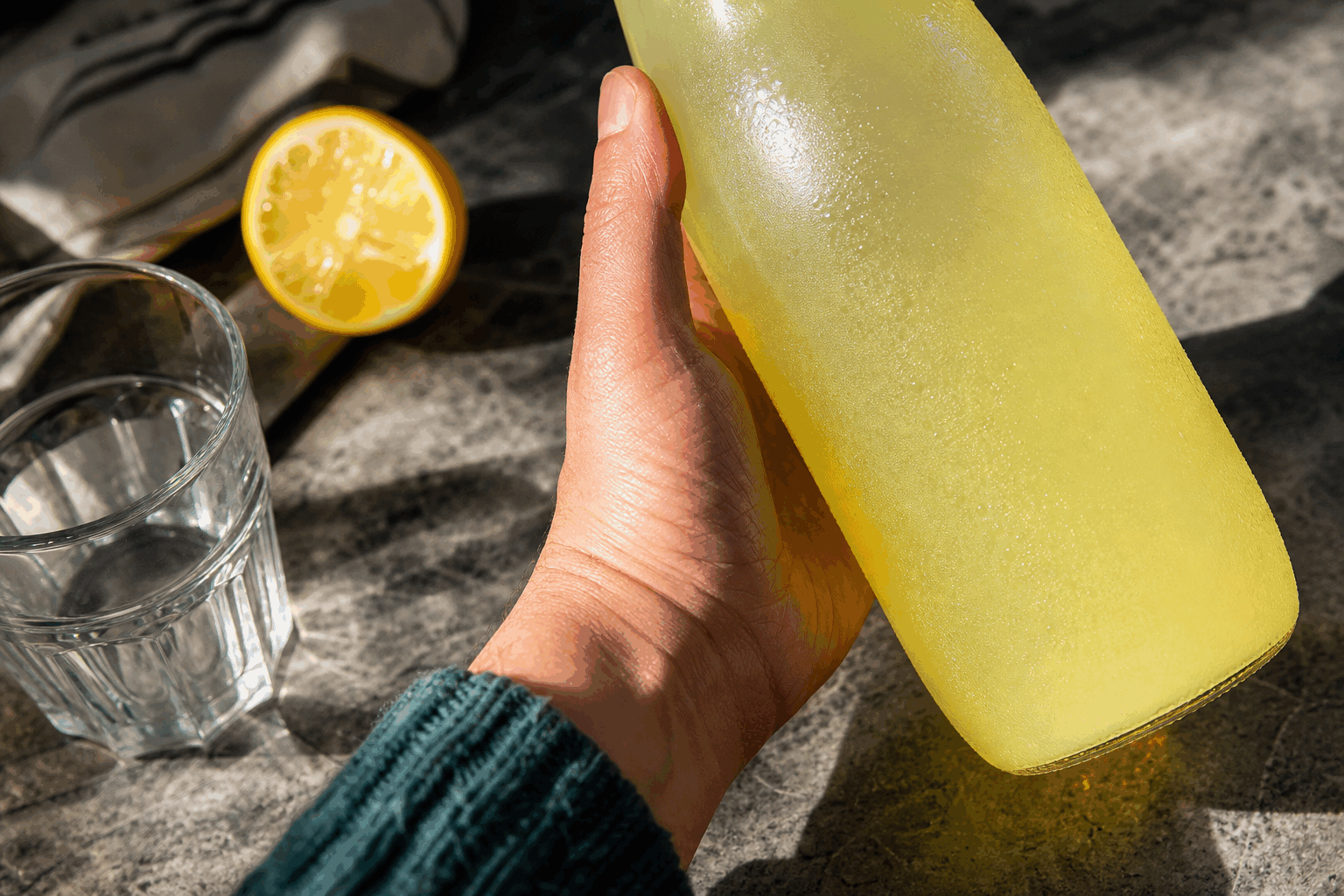 Presque personne ne connaît cette boisson maison au citron pour un ventre léger 🍋✨ Description Cette boisson maison au citron est une recette simple et naturelle, idéale pour favoriser une digestion légère et rafraîchissante. L’association du citron, du gingembre et du miel apporte une note acidulée, douce et légèrement épicée qui stimule le métabolisme. Parfaite à boire matin ou soir, cette boisson revitalisante est un allié bien-être pour un ventre apaisé. Informations Temps de préparation : 10 minutes Temps de cuisson : 5 minutes Nombre de portions : 2 verres Difficulté : Facile Ingrédients Pour la boisson 500 ml d'eau filtrée 1 citron jaune bio 1 morceau de gingembre frais d'environ 3 cm 2 cuillères à soupe de miel liquide 1 pincée de sel fin Préparation Épluche le gingembre puis coupe-le en fines lamelles. Presse le citron pour en extraire le jus, en réservant quelques rondelles pour la décoration. Verse l'eau dans une casserole, ajoute le gingembre et la pincée de sel, puis porte à ébullition. Laisse infuser à couvert pendant 5 minutes hors du feu pour que le gingembre parfume bien l’eau. Filtre la préparation pour retirer les morceaux de gingembre, puis ajoute le jus de citron et le miel. Mélange bien. Verse la boisson dans deux verres, ajoute une rondelle de citron pour décorer et laisse tiédir légèrement avant de déguster. Astuces Pour une version plus rafraîchissante, laisse refroidir la boisson au réfrigérateur et ajoute quelques glaçons avant de servir. Si vous préférez un goût plus doux, réduisez la quantité de gingembre ou ajoutez un peu plus de miel. Utilisez du miel liquide naturel pour faciliter le mélange et conserver toutes les propriétés bienfaisantes. Cette boisson se conserve 24 heures au réfrigérateur dans une bouteille fermée hermétiquement. Service Servez cette boisson maison au citron tiède ou fraîche, idéalement à jeun le matin pour stimuler la digestion. Elle peut aussi accompagner un repas léger ou une pause détente. Présentez-la dans une jolie tasse ou un verre transparent pour mettre en valeur sa couleur lumineuse.