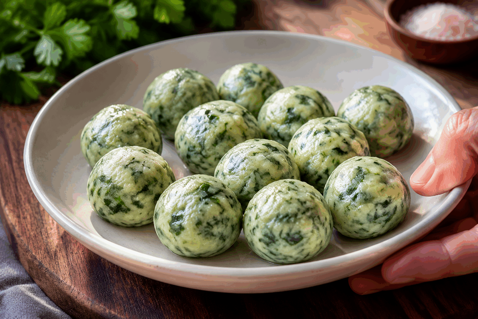 Ravioli sans pâte en 10 minutes, la recette rapide qui va vous surprendre 🔥 Description Découvrez une version astucieuse et légère du ravioli traditionnel, sans utiliser de pâte. Cette recette rapide propose une farce savoureuse enveloppée directement dans des feuilles de légumes ou de fromage frais, pour une explosion de saveurs en un temps record. Parfait pour un déjeuner express ou un dîner improvisé, ce plat allie simplicité et originalité. Informations Temps de préparation : 7 minutes Temps de cuisson : 3 minutes Nombre de portions : 2 personnes Difficulté : Facile Ingrédients Pour la "pâte" alternative 8 grandes feuilles de chou vert ou de blette (blanchies) Ou 8 grandes feuilles de lasagne fraîches (option fromage) Pour la garniture 150 g de ricotta 100 g de jambon blanc ou jambon de Parme finement haché 30 g de parmesan râpé 1 œuf 2 cuillères à soupe de basilic frais ciselé Sel et poivre du moulin 1 cuillère à soupe d’huile d’olive Pour la sauce 200 ml de crème fraîche liquide 30 g de parmesan râpé Poivre noir du moulin Préparation Blanchis les feuilles de chou ou de blette dans une grande casserole d’eau bouillante salée pendant 1 minute, puis plonge-les immédiatement dans un bain d’eau glacée pour fixer la couleur. Égoutte soigneusement en tapotant avec du papier absorbant. Dans un bol, mélange la ricotta, le jambon haché, le parmesan, l’œuf et le basilic. Assaisonne avec une pincée de sel et de poivre. La farce doit être homogène et assez ferme pour se tenir. Dépose une cuillère à soupe de garniture au centre d’une feuille. Referme délicatement la feuille en formant un petit paquet ou un carré bien soudé. Procède de même pour toutes les feuilles. Dans une poêle, chauffe l’huile d’olive à feu moyen. Fais revenir les « ravioli » 1 à 2 minutes sur chaque face, jusqu’à ce qu’ils soient légèrement dorés. Pendant ce temps, fais chauffer la crème fraîche dans une petite casserole, ajoute 30 g de parmesan et poivre à ton goût. Remue doucement jusqu’à ce que la sauce soit chaude et onctueuse. Serre les ravioli nappés de sauce au parmesan chaude, accompagnés d’une salade verte ou de légumes vapeur pour un repas complet. Astuces Pour éviter que les feuilles ne se déchirent, manipule-les doucement et ne les blanchis pas trop longtemps. Tu peux remplacer la garniture par un mélange frais de ricotta et épinards pour une version végétarienne. Si tu utilises des feuilles de lasagne, choisis-les fraîches pour un pliage plus souple et une cuisson rapide. Pour une touche gourmande, ajoute quelques pignons de pin grillés dans la farce pour du croquant. Service Présente tes ravioli sans pâte dans des assiettes chaudes, nappés généreusement de sauce crémeuse au parmesan. Accompagne-les d’une salade verte vinaigrée ou de légumes de saison vapeur. Ce plat se prête parfaitement à un repas improvisé, rapide et raffiné, idéal pour un déjeuner léger ou un dîner convivial entre amis.