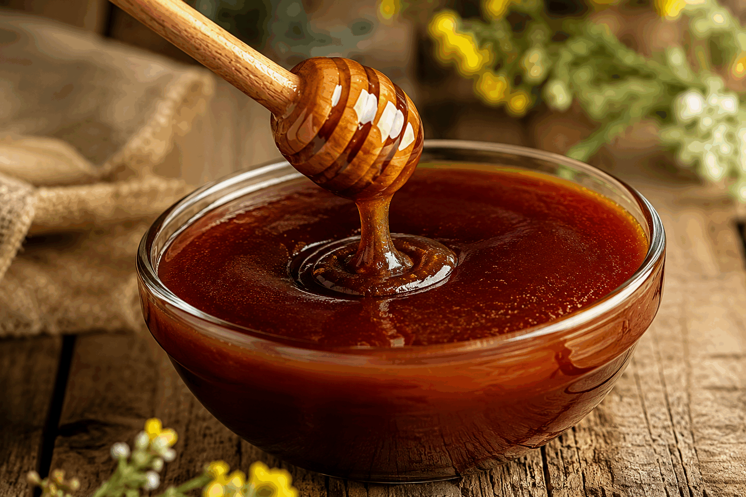 Remplacez le sucre facilement avec seulement 2 ingrédients naturels et savoureux 🍯👌 Description Découvrez une alternative saine et gourmande au sucre blanc raffiné en utilisant seulement deux ingrédients naturels. Cette préparation simple allie douceur et saveurs authentiques, idéale pour sucrer vos boissons, desserts ou pâtisseries sans culpabilité. Parfait pour ceux qui souhaitent réduire leur consommation de sucre tout en conservant un goût savoureux. Informations Temps de préparation : 5 minutes Temps de cuisson : 0 minute Nombre de portions : équivalent à 200 g de sucre Difficulté : Facile Ingrédients Pour le sucre naturel maison 150 g de miel liquide (idéalement toutes fleurs ou d’acacia) 50 g de sirop d’érable pur Préparation Dans un bol propre, versez le miel liquide. Ajoutez le sirop d’érable pur, puis mélangez soigneusement à l’aide d’une cuillère jusqu’à obtenir un liquide homogène. Goûtez et ajustez éventuellement la proportion de miel ou de sirop selon votre goût personnel pour plus ou moins de douceur ou de caractère. Transférez ce mélange dans un récipient hermétique pour faciliter son utilisation et sa conservation. Astuces Utilisez du miel liquide pour faciliter le mélange et l’incorporation dans vos préparations. Le sirop d’érable apporte une légère note caramélisée et des minéraux essentiels : privilégiez un sirop 100 % pur. Conservez ce mélange dans un endroit frais et sec à l’abri de la lumière pour préserver ses arômes. Cette substitution fonctionne très bien dans les boissons chaudes, les smoothies, les yaourts, ou pour sucrer légèrement les pâtisseries sans cuisson. Service Servez ce mélange naturel comme alternative au sucre blanc pour sucrer vos thés, cafés, yaourts, ou napper vos pancakes et fruits frais. Il convient aussi pour adoucir des sauces ou des vinaigrettes, offrant un goût raffiné et équilibré qui plaira à tous les amateurs de saveurs authentiques.