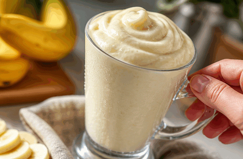 Riz au lait à boire : la recette simple qui va vous réconcilier avec ce dessert 🔥 Description Le riz au lait à boire est une version fluide et onctueuse du traditionnel riz au lait français. Ce dessert réconfortant se déguste à la paille ou en petites gorgées, offrant toute la douceur et la saveur du riz au lait classique dans un format facile à savourer. Idéal pour une pause gourmande ou comme dessert léger après un repas. Informations Temps de préparation : 10 minutes Temps de cuisson : 40 minutes Nombre de portions : 4 personnes Difficulté : Facile Ingrédients Pour le riz au lait à boire 100 g de riz rond 1 litre de lait entier 80 g de sucre en poudre 1 gousse de vanille 1 pincée de sel 50 ml de crème liquide (optionnel, pour plus d’onctuosité) Préparation Rincez le riz à l'eau froide pour enlever l'excès d’amidon, puis égouttez-le. Dans une casserole, portez le lait à ébullition avec la gousse de vanille fendue et grattée, ainsi que la pincée de sel. Ajoutez le riz dans le lait bouillant, puis réduisez le feu à doux pour maintenir un léger frémissement. Laissez cuire doucement pendant environ 35 minutes en remuant régulièrement pour éviter que le riz n’accroche au fond. Retirez la gousse de vanille et ajoutez le sucre en remuant bien jusqu’à complète dissolution. Mixez le mélange au blender ou avec un mixeur plongeant pour obtenir une texture fluide et homogène. Incorporez la crème liquide si vous souhaitez une texture plus riche et mélangez. Laissez tiédir, puis versez le riz au lait à boire dans des verres. Servez frais ou à température ambiante. Astuces Pour un goût plus intense, remplacez une partie du lait par du lait de coco. Utilisez un riz rond spécial dessert, qui devient particulièrement crémeux à la cuisson. Vous pouvez parfumer votre riz au lait à boire avec un zeste d’agrume (citron ou orange) en cuisson pour une touche fraîche. Conservez ce dessert au réfrigérateur et consommez-le dans les 2 jours pour garder toute sa fraîcheur. Service Servez ce riz au lait à boire bien frais, accompagné d’une paille élégante dans un verre translucide. Ce dessert est parfait pour un goûter original ou pour clôturer un repas léger. Vous pouvez l’agrémenter de petits morceaux de fruits frais ou d’une pincée de cannelle en poudre selon vos envies.