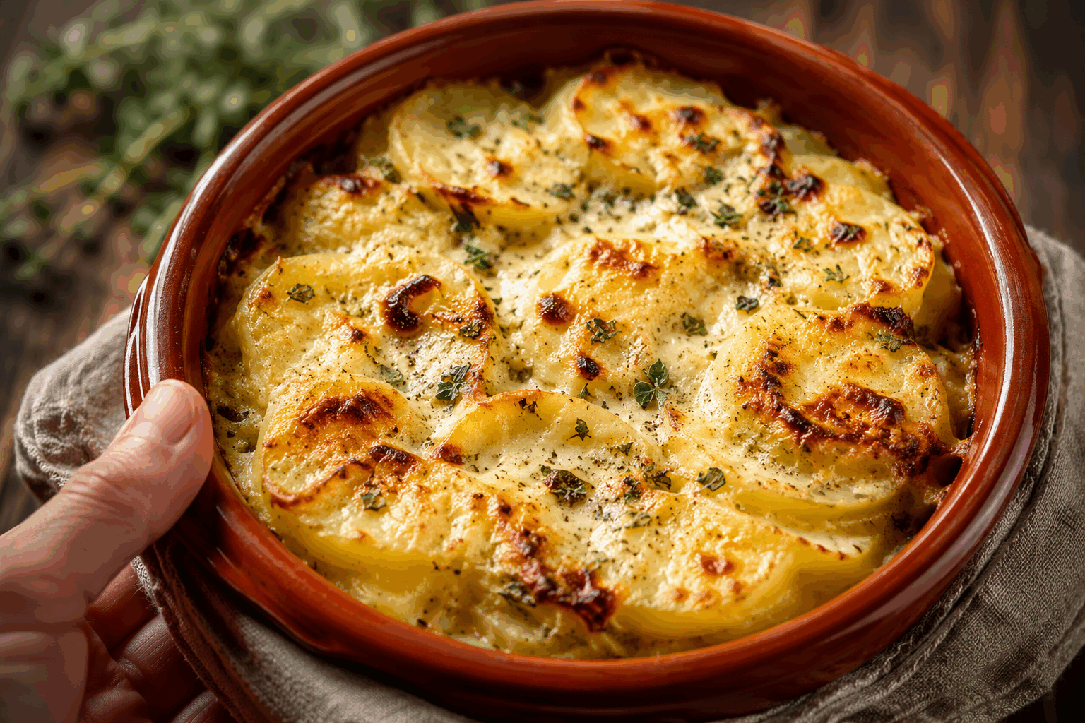 Rôties gourmandes aux pommes de terre et Boursin, prêtes en 15 minutes seulement 👌 Description Ces rôties gourmandes sont une délicieuse façon de sublimer les pommes de terre avec une garniture crémeuse au Boursin, fromages aux fines herbes. Rapides à préparer, elles offrent une texture croustillante à l'extérieur et fondante à l'intérieur, parfaites pour un repas express ou une entrée conviviale. Informations Temps de préparation : 5 minutes Temps de cuisson : 10 minutes Nombre de portions : 4 pièces Difficulté : Facile Ingrédients Pour les rôties 300 g de pommes de terre 1 cuillère à soupe d'huile d'olive 1 pincée de sel 1 pincée de poivre Pour la garniture au Boursin 100 g de Boursin ail et fines herbes 1 cuillère à soupe de crème fraîche épaisse 1 cuillère à soupe de ciboulette fraîche ciselée Poivre du moulin, selon le goût Préparation Préchauffe le four à 200°C, fonction grill ou chaleur tournante. Lave et râpe les pommes de terre avec leur peau, puis presse-les légèrement dans un torchon propre pour retirer l'excès d'eau. Mélange les pommes de terre râpées avec l'huile d'olive, le sel et le poivre. Forme 4 petites galettes bien compactes et dépose-les sur une plaque recouverte de papier cuisson. Enfourne les galettes pendant environ 10 minutes, jusqu'à ce qu'elles soient dorées et croustillantes à l'extérieur. Pendant ce temps, mélange le Boursin avec la crème fraîche et la ciboulette pour obtenir une garniture onctueuse. À la sortie du four, dépose une cuillère de préparation au Boursin sur chaque rôtie chaude. Poivre légèrement, puis sers immédiatement. Astuces Presse bien les pommes de terre râpées pour éviter qu’elles ne rendent trop d’eau et que les galettes deviennent molles. Si tu préfères une texture plus fondante, ajoute un œuf battu dans le mélange de pommes de terre avant la cuisson. Remplace le Boursin par un autre fromage frais aux herbes si tu souhaites varier les saveurs. Pour un croquant maximal, retourne les galettes à mi-cuisson sous le grill. Service Sers ces rôties gourmandes en entrée accompagnées d’une salade verte croquante ou en plat léger avec une tranche de jambon fumé. Elles sont idéales pour un dîner improvisé ou un brunch convivial entre amis.
