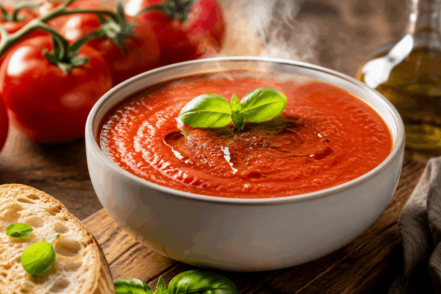 Sauce marinara maison en 5 minutes, le secret pour sublimer pizzas et pâtes 🔥 Description La sauce marinara est une sauce tomate italienne simple et rapide à préparer, qui apporte fraîcheur et goût authentique à vos pizzas et pâtes. Cette version maison se réalise en seulement 5 minutes, parfaite pour sublimer tous vos plats grâce à ses saveurs équilibrées et légèrement épicées. Informations Temps de préparation : 2 minutes Temps de cuisson : 5 minutes Nombre de portions : 4 personnes Difficulté : Facile Ingrédients Pour la sauce marinara 400 g de tomates pelées concassées en conserve 2 gousses d’ail 3 cuillères à soupe d’huile d’olive extra vierge 1 cuillère à café d’origan séché 1/2 cuillère à café de flocons de piment rouge (facultatif, pour relever) 1 cuillère à soupe de concentré de tomate Sel et poivre noir moulu, selon goût Quelques feuilles de basilic frais (pour la finition) Préparation Épluchez et hachez finement les gousses d’ail. Dans une poêle, faites chauffer l’huile d’olive à feu moyen pendant 1 minute, puis ajoutez l’ail haché et faites-le revenir sans le brûler pendant environ 30 secondes. Incorporez les tomates pelées concassées et le concentré de tomate, puis mélangez bien. Ajoutez l’origan séché, les flocons de piment rouge (si vous souhaitez un peu de piquant), du sel et du poivre à votre convenance. Laissez mijoter la sauce à feu doux pendant 4 minutes en remuant régulièrement pour éviter qu’elle n’accroche. Retirez du feu puis ajoutez quelques feuilles de basilic frais déchirées pour parfumer la sauce. Astuces Utilisez des tomates en conserve de qualité pour une base savoureuse et équilibrée même en saison hors-été. Ne faites pas brûler l’ail, cela rend la sauce amère ; la cuisson doit rester douce et rapide. Ajoutez du sucre en petite quantité (1/2 cuillère à café) si les tomates sont trop acides. Variez les herbes en remplaçant l’origan par du thym ou du romarin selon votre goût. Service Servez cette sauce marinara chaude nappée sur vos pizzas maison ou mélangez-la avec des pâtes fraîches ou sèches. Elle accompagne aussi très bien les légumes grillés ou les plats de fruits de mer. Parfaite pour un dîner rapide, elle apportera une touche italienne authentique à vos repas du quotidien.