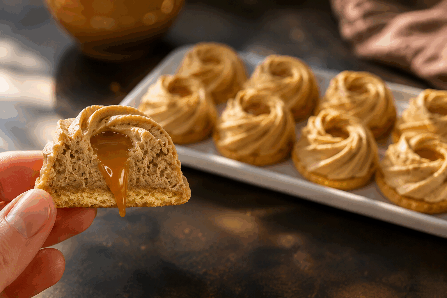 Seulement 3 ingrédients pour un halwa Torron sans cuisson prêt en 5 minutes, à tester vite ! 🔥 Description Ce halwa Torron est une douceur rapide et simple, parfaite pour les amateurs de desserts sans cuisson. Sa texture fondante et son goût sucré, agrémenté de la richesse des noix, en font une gourmandise idéale à partager en toute occasion, surtout quand on manque de temps. Informations Temps de préparation : 5 minutes Temps de cuisson : 0 minute Nombre de portions : 6 pièces Difficulté : Facile Ingrédients Pour le halwa Torron 150 g de poudre d’amande 90 g de miel liquide 50 g de noix concassées (amandes, pistaches ou noix de cajou) Préparation Tamise la poudre d’amande pour éviter les grumeaux et verse-la dans un grand bol. Ajoute progressivement le miel liquide en mélangeant bien avec une spatule jusqu’à obtenir une pâte homogène et collante. Incorpore les noix concassées en réservant quelques morceaux pour la décoration. Transfère la préparation dans un moule carré ou rectangulaire tapissé de papier sulfurisé, presse fermement pour bien tassez la pâte. Décore avec les noix réservées en les enfonçant légèrement dans la surface. Laisse reposer à température ambiante 5 minutes pour que le halwa prenne une légère tenue avant de découper en carrés. Astuces Utilise un miel de bonne qualité, pas trop liquide, pour une meilleure tenue et un goût optimal. Pour varier les saveurs, tu peux remplacer la poudre d’amande par de la poudre de noisette ou un mélange de fruits secs. Ce halwa se conserve 2-3 jours au réfrigérateur dans une boîte hermétique. Si la pâte est trop collante, ajoute un peu plus de poudre d’amande pour l’ajuster. Service Sers ce halwa Torron en petites portions lors d’un goûter ou d’un café gourmand. Accompagne-le d’un thé vert ou d’une infusion aux épices pour un contraste subtil. Son côté sans cuisson et rapidement prêt séduira à coup sûr tes invités pressés.