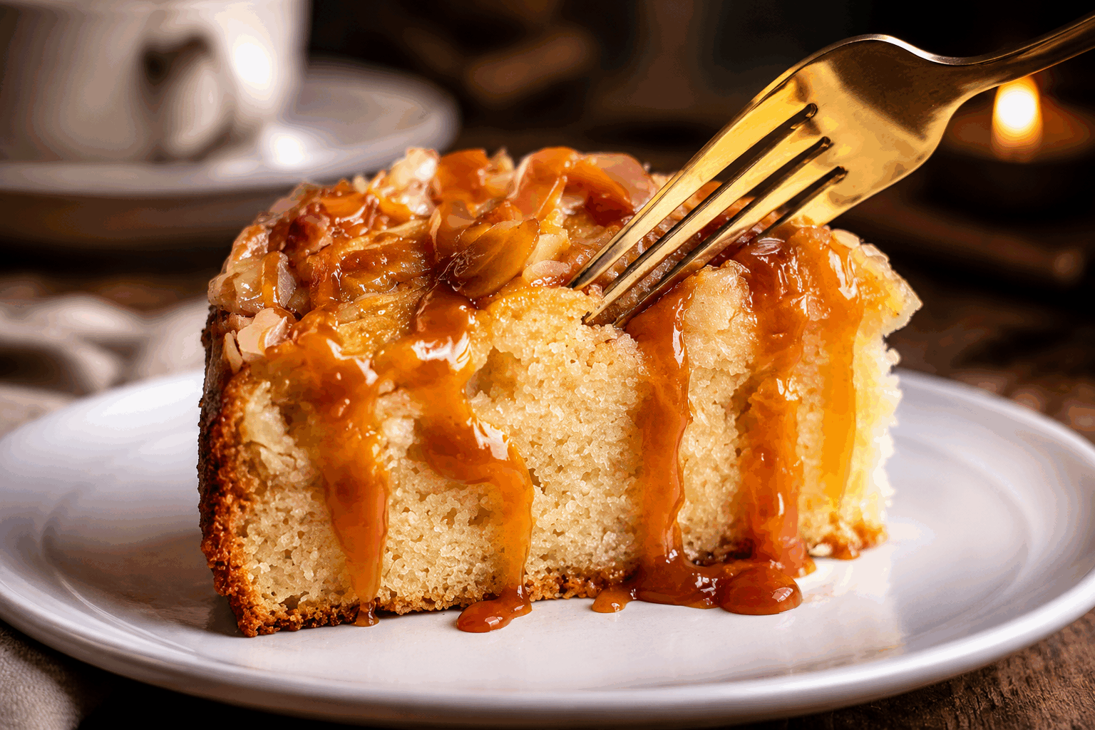 Seulement 3 pommes et 5 minutes pour un gâteau fondant que tout le monde adore 🍎👌