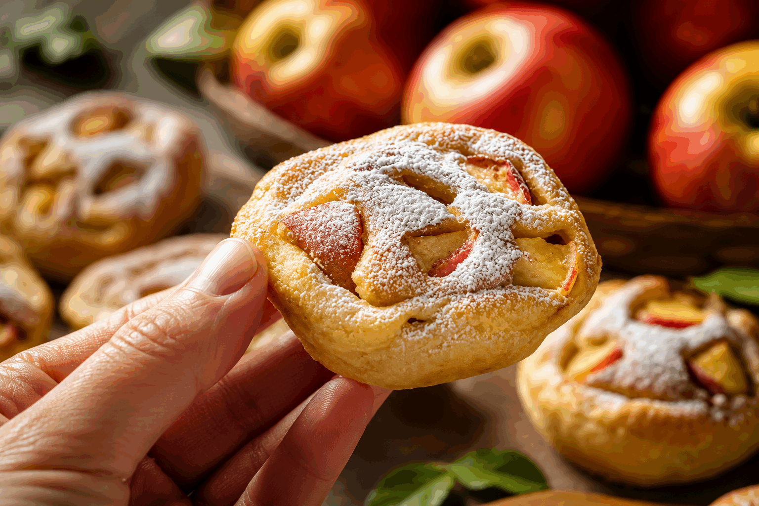 Tarte aux pommes sans four, prête en 5 minutes : un dessert simple et magique 🔥 Description Cette tarte aux pommes sans cuisson est un dessert express et délicieux, parfait pour les envies de dernière minute. Elle allie la douceur des pommes fraiches à la gourmandise d’une base croustillante, le tout prêt en seulement cinq minutes. Idéale pour un goûter rapide ou un dessert improvisé, elle ravira petits et grands. Informations Temps de préparation : 5 minutes Temps de cuisson : 0 minute Nombre de portions : 4 personnes Difficulté : Facile Ingrédients Pour la base 120 g de biscuits secs (type petit-beurre ou digestive) 40 g de beurre fondu Pour la garniture 2 pommes moyennes 1 cuillère à soupe de sucre roux 1 cuillère à café de jus de citron 1/2 cuillère à café de cannelle en poudre (optionnel) 100 g de fromage frais type mascarpone ou fromage blanc Préparation Écrase les biscuits secs très finement à l’aide d’un rouleau à pâtisserie ou dans un sac plastique. Mélange les biscuits écrasés avec le beurre fondu jusqu’à obtenir une texture sableuse et homogène. Tapisse le fond de petites verrines ou d’un moule à tarte (sans fond amovible) avec cette préparation, en tassant bien à la cuillère pour former une base compacte. Épluche les pommes, puis coupe-les en fines lamelles. Dans un saladier, mélange les lamelles de pommes avec le sucre, le jus de citron et la cannelle pour parfumer et éviter qu’elles noircissent. Dispose joliment les tranches de pommes sur la base dans les verrines ou le moule. Répartis le fromage frais en petites touches sur les pommes pour apporter de la douceur. Laisse reposer au réfrigérateur 5 à 10 minutes pour légèrement raffermir la base et garantir une dégustation fraîche et agréable. Astuces Utilise des pommes fermes comme la Golden ou la Gala pour garder un bon croquant. Remplace les biscuits par des spéculoos pour une note plus épicée. Tu peux ajouter une cuillère de confiture d’abricot chauffée et passée au pinceau sur les pommes pour un effet brillant. Prépare la tarte en verrines individuelles pour un joli service et une découpe simplifiée. Service Sers cette tarte aux pommes sans four bien fraîche, accompagnée d’un café, d’un thé ou d’un verre de cidre doux. Elle convient parfaitement en dessert léger après un repas copieux ou en goûter improvisé. Sa présentation en verrines peut aussi en faire une jolie idée de dessert à partager entre amis ou en famille.