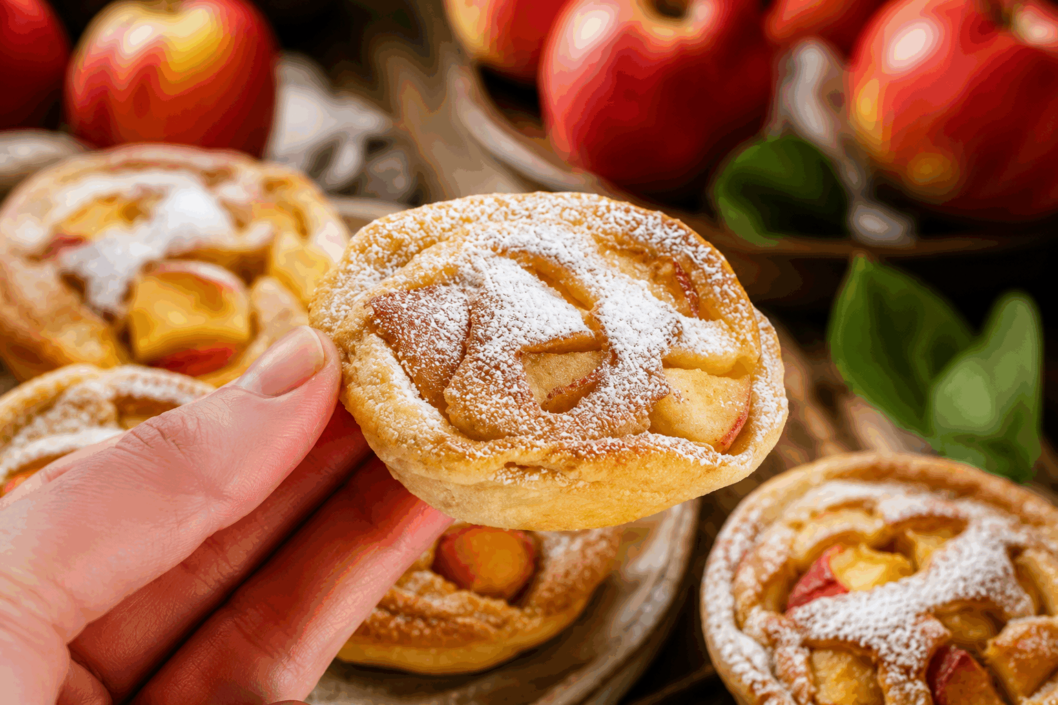 Tarte aux pommes sans four, prête en 5 minutes : un secret à tester vite ! 🔥