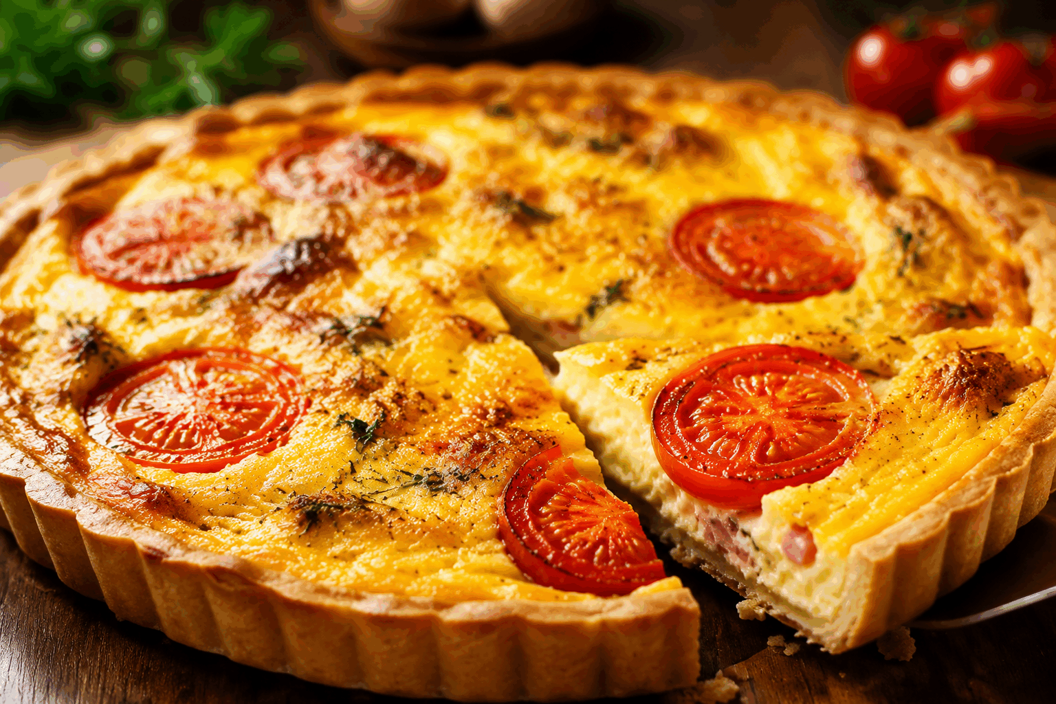 Tarte crémeuse tomate, chèvre et moutarde : la recette simple qui fait fondre tout le monde 🔥