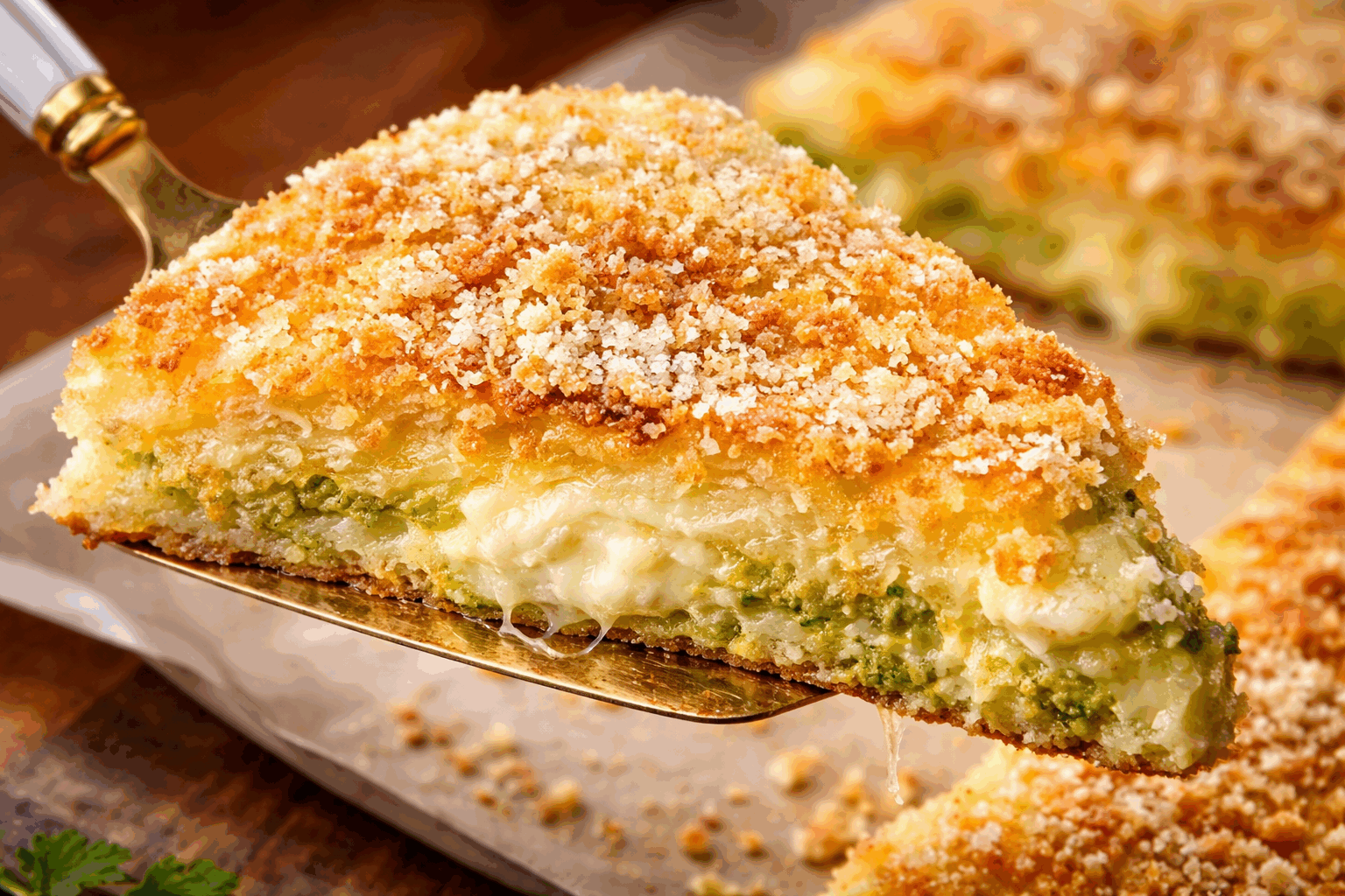 Tarte de pommes de terre sans four ni farine, 4 ingrédients pour un régal simple et fondant 🔥 Description Cette tarte de pommes de terre est une recette astucieuse et gourmande, qui ne nécessite ni four ni farine, idéale pour un repas simple et convivial. Sa texture fondante et légèrement dorée rappelle la douceur rustique des plats maison. Parfaite pour un déjeuner rapide ou un dîner improvisé, elle séduit par sa simplicité et ses saveurs authentiques. Informations Temps de préparation : 15 minutes Temps de cuisson : 25 minutes Nombre de portions : 4 personnes Difficulté : Facile Ingrédients Ingrédients principaux 600 g de pommes de terre 2 œufs 100 g de fromage râpé (emmental, comté ou gruyère) 20 cl de crème liquide entière Sel Poivre 1 cuillère à soupe d’huile d’olive Préparation Épluche les pommes de terre et râpe-les finement à l’aide d’une râpe à gros trous. Place les pommes de terre râpées dans un torchon propre et presse-les pour enlever un maximum d’humidité afin d’éviter que la préparation soit trop liquide. Dans un saladier, bats les œufs avec la crème liquide, ajoute le fromage râpé, sale et poivre selon ton goût. Incorpore les pommes de terre égouttées à ce mélange et mélange bien pour obtenir une préparation homogène. Chauffe une poêle antiadhésive à feu moyen avec un filet d’huile d’olive. Verse la préparation dans la poêle, tasse légèrement avec une spatule pour former une tarte épaisse et régulière. Cuis la tarte à couvert pendant environ 15 minutes, à feu doux, jusqu’à ce que le dessous soit bien doré et se détache facilement. Retourne délicatement la tarte à l’aide d’une assiette plate, puis glisse-la de nouveau dans la poêle pour cuire l’autre face 8 à 10 minutes jusqu’à ce qu’elle soit également dorée. Sers immédiatement, accompagnée d’une salade verte ou de légumes de saison. Astuces Presse bien les pommes de terre râpées pour éviter que la préparation ne soit trop humide et ne se défasse à la cuisson. Utilise une poêle antiadhésive pour faciliter le retournement de la tarte sans qu’elle ne colle. Pour encore plus de goût, ajoute un peu de noix de muscade râpée dans la préparation. Si tu souhaites une version plus légère, remplace la crème entière par une crème légère ou du lait entier. Service Cette tarte se sert chaude ou tiède, accompagnée d’une salade de roquette ou de mâche pour apporter de la fraîcheur. Elle est idéale pour un repas simple en semaine ou un pique-nique original. Elle peut également accompagner une viande grillée ou un poisson pour un dîner complet.