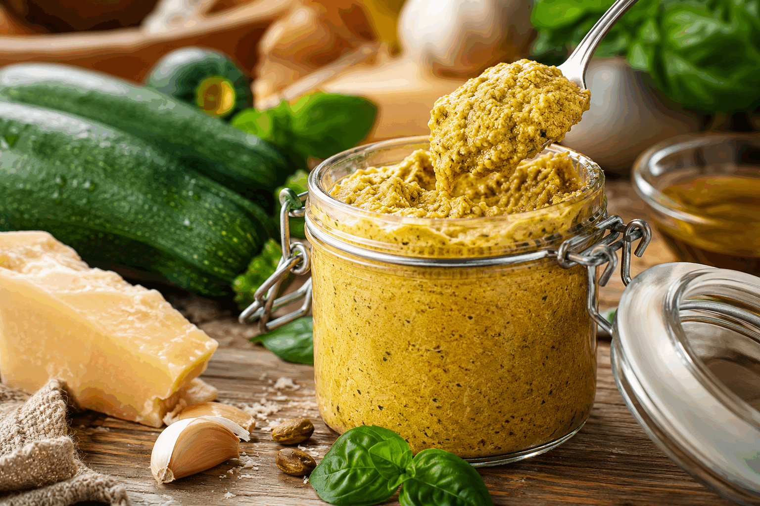 Tartinade de courgettes ultra crémeuse en 5 minutes, le secret qui change tout ✨ Description Cette tartinade de courgettes est une préparation légère et onctueuse, idéale pour les apéritifs estivaux ou comme accompagnement rafraîchissant. Sa texture ultra crémeuse et son goût délicatement relevé séduisent tous les palais. Rapide à réaliser, c’est la recette parfaite pour une dégustation improvisée et savoureuse. Informations Temps de préparation : 5 minutes Temps de cuisson : 5 minutes Nombre de portions : 4 personnes Difficulté : Facile Ingrédients Pour la tartinade 2 courgettes moyennes (environ 300 g) 100 g de fromage frais (type chèvre frais, ricotta ou Philadelphia) 1 gousse d’ail 1 cuillère à soupe d’huile d’olive 1 cuillère à soupe de jus de citron Quelques feuilles de basilic frais Sel et poivre noir du moulin Préparation Lave les courgettes et coupe-les en petits dés, sans les éplucher pour garder toute la fraîcheur et les nutriments. Fais chauffer une poêle avec l’huile d’olive à feu moyen, ajoute l’ail haché finement puis les courgettes. Fais-les revenir 5 minutes jusqu’à ce qu’elles soient tendres mais encore un peu croquantes. Sale et poivre en fin de cuisson. Transfère les courgettes tièdes dans un blender ou un robot mixeur. Ajoute le fromage frais, le jus de citron, quelques feuilles de basilic, puis mixe le tout jusqu’à obtenir une consistance lisse et crémeuse. Goûte et rectifie l’assaisonnement selon tes préférences. Verse la tartinade dans un bol, couvre et réserve au frais pendant 10 minutes minimum pour que les saveurs se mélangent bien. Astuces Pour une texture encore plus onctueuse, ajoute un petit filet d’eau ou un peu de yaourt nature lors du mixage. Varie les herbes en fonction de la saison : menthe, ciboulette ou persil sont d’excellentes alternatives au basilic. Pour garder le côté vert vif des courgettes, évite de trop cuire les légumes. Cette tartinade peut se conserver 2 jours maximum au réfrigérateur dans un contenant hermétique. Service Sers cette tartinade bien fraîche sur des toasts grillés, des crackers ou en accompagnement de crudités fraîches. Elle peut aussi relever un sandwich ou apporter une touche légère à un buffet estival. Parfaite pour un apéritif improvisé ou un pique-nique convivial.