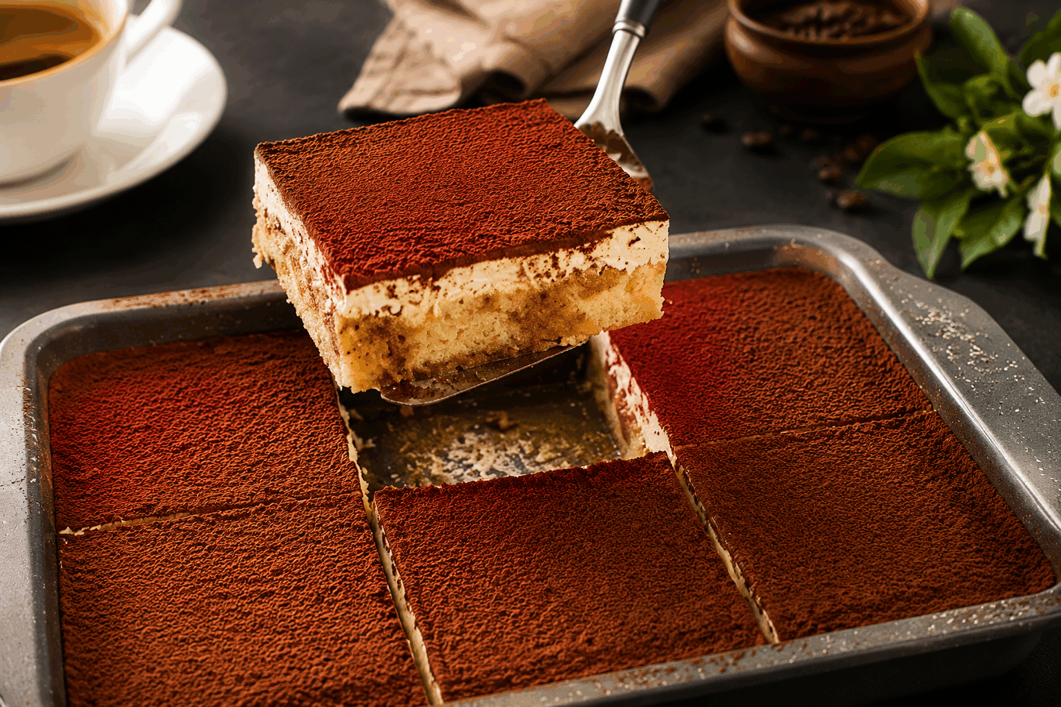 Tiramisu sans œuf en 5 minutes, le dessert glacé qui fond en bouche 😍 Description Ce tiramisu sans œuf est une version légère et rapide du célèbre dessert italien. Servi glacé, il offre une texture onctueuse et fondante en bouche, parfaite pour les amateurs de douceur sans œufs. Idéal pour une pause gourmande improvisée ou pour recevoir sans stress. Informations Temps de préparation : 5 minutes Temps de cuisson : 0 minute Nombre de portions : 4 personnes Difficulté : Facile Ingrédients Pour la crème 250 g de mascarpone 200 ml de crème liquide entière bien froide 50 g de sucre glace 1 cuillère à café d’extrait de vanille Pour le montage 150 ml de café fort froid 20 biscuits à la cuillère ou boudoirs 2 cuillères à soupe de cacao en poudre non sucré Quelques copeaux de chocolat noir (optionnel) Préparation Fouette la crème liquide bien froide en chantilly ferme avec le sucre glace et l’extrait de vanille. Incorpore délicatement le mascarpone à la chantilly à l’aide d’une spatule jusqu’à obtenir une crème lisse et homogène. Trempe rapidement les biscuits à la cuillère dans le café froid sans les détremper. Dispose une couche de biscuits imbibés au fond de 4 verrines ou d’un plat à dessert. Recouvre d’une couche généreuse de crème au mascarpone. Recommence l’opération en alternant biscuits imbibés et crème, termine par une couche de crème. Saupoudre le dessus de cacao en poudre tamisé à l’aide d’une petite passoire. Place les tiramisus au congélateur pendant au moins 2 heures pour obtenir une texture glacée. Astuces Utilise une crème liquide entière bien froide pour réussir une chantilly ferme et stable. Trempe les biscuits très rapidement dans le café pour éviter qu’ils ne deviennent trop mous. Pour un goût plus intense, ajoute un peu de liqueur type amaretto ou marsala dans le café. Conserve les tiramisus au congélateur et sors-les 10 minutes avant de servir pour une texture fondante optimale. Service Sers ce tiramisu glacé dans des verrines individuelles, décoré de copeaux de chocolat ou d’une feuille de menthe fraîche. Ce dessert est parfait après un repas léger, pour une occasion conviviale ou un moment de fraîcheur en été.