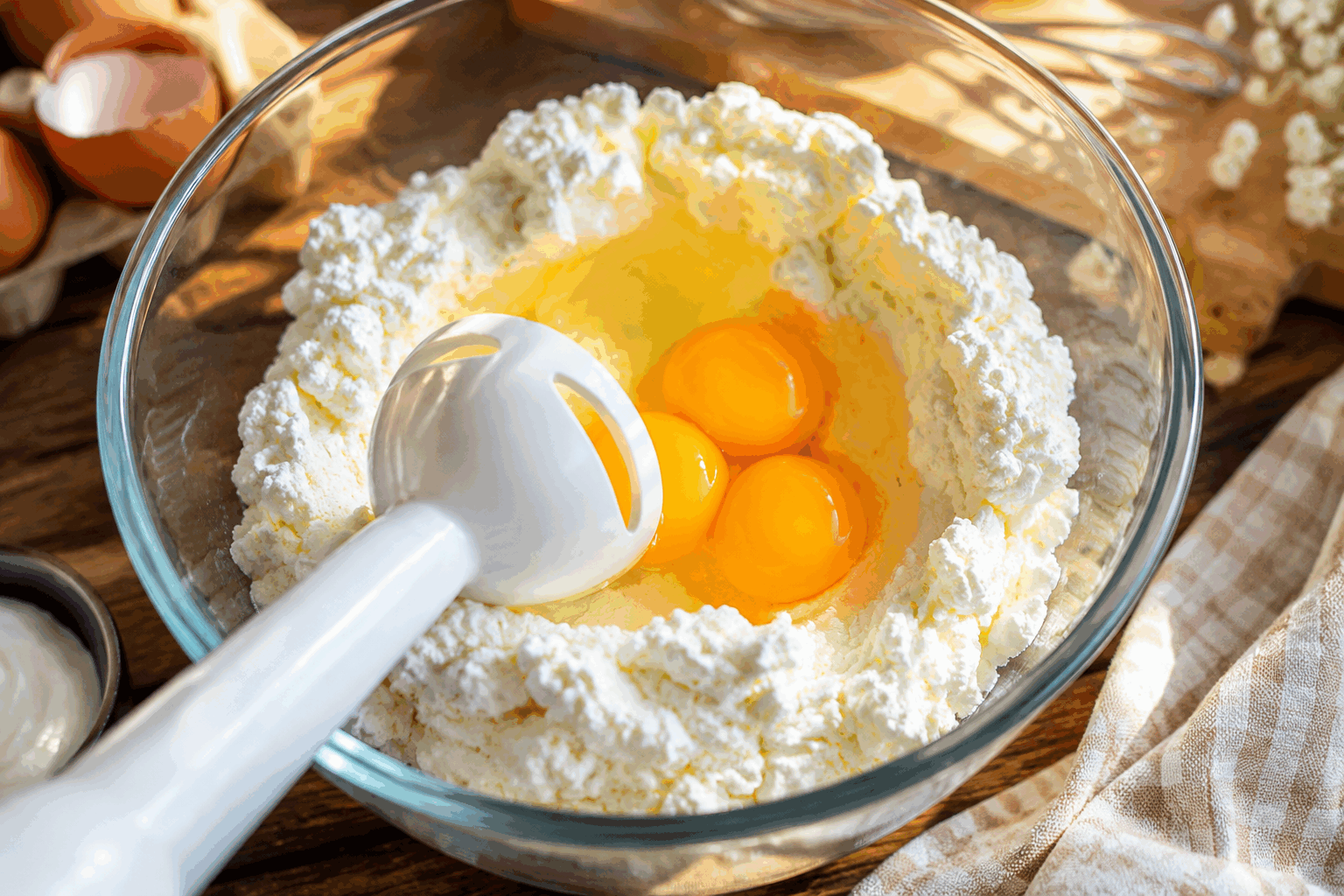 Tu ne devineras jamais ce que donne ce mélange œufs-fromage en 5 minutes ✨ Description Cette recette rapide et savoureuse combine la douceur des œufs avec la richesse du fromage fondu pour offrir un plat moelleux et généreux. Idéal pour un petit déjeuner, un brunch ou une collation gourmande, ce mélange facile à préparer séduit par sa texture crémeuse et son goût réconfortant. Informations Temps de préparation : 2 minutes Temps de cuisson : 3 minutes Nombre de portions : 2 personnes Difficulté : Facile Ingrédients Pour le mélange œufs-fromage 4 œufs frais 80 g de fromage râpé (emmental, comté ou cheddar) 30 ml de lait entier 1 pincée de sel 1 pincée de poivre noir moulu 10 g de beurre Préparation Casse les œufs dans un bol, ajoute le lait, le sel et le poivre, puis bats vigoureusement à la fourchette jusqu’à obtenir un mélange homogène. Incorpore le fromage râpé au mélange œufs-lait en remuant doucement. Fais chauffer une poêle antiadhésive à feu moyen et fais fondre le beurre pour bien graisser la surface. Verse le mélange œufs-fromage dans la poêle chaude et laisse cuire sans toucher pendant 1 minute. À l’aide d’une spatule, soulève délicatement les bords pour permettre au mélange cru de s’écouler dessous, puis réduis le feu à doux. Poursuis la cuisson 2 minutes supplémentaires, jusqu’à ce que les œufs soient pris mais encore moelleux, avec le fromage bien fondu. Retire la poêle du feu et laisse reposer 30 secondes avant de servir. Astuces Privilégie un fromage à pâte dure pour un goût plus intense et une meilleure fonte. Ne surcharge pas la poêle : une cuisson à feu doux garantit une texture moelleuse et évite de brûler les œufs. Tu peux ajouter des herbes fraîches comme de la ciboulette ou du persil pour plus de fraîcheur. Utilise du beurre doux pour une saveur délicate et une cuisson uniforme. Service Serre ce mélange œufs-fromage directement dans la poêle ou démoule-le sur une assiette chaude. Il accompagne parfaitement du pain frais, des toasts croustillants ou une salade verte légère. Convient aussi bien pour une occasion quotidienne que pour un brunch improvisé entre amis.