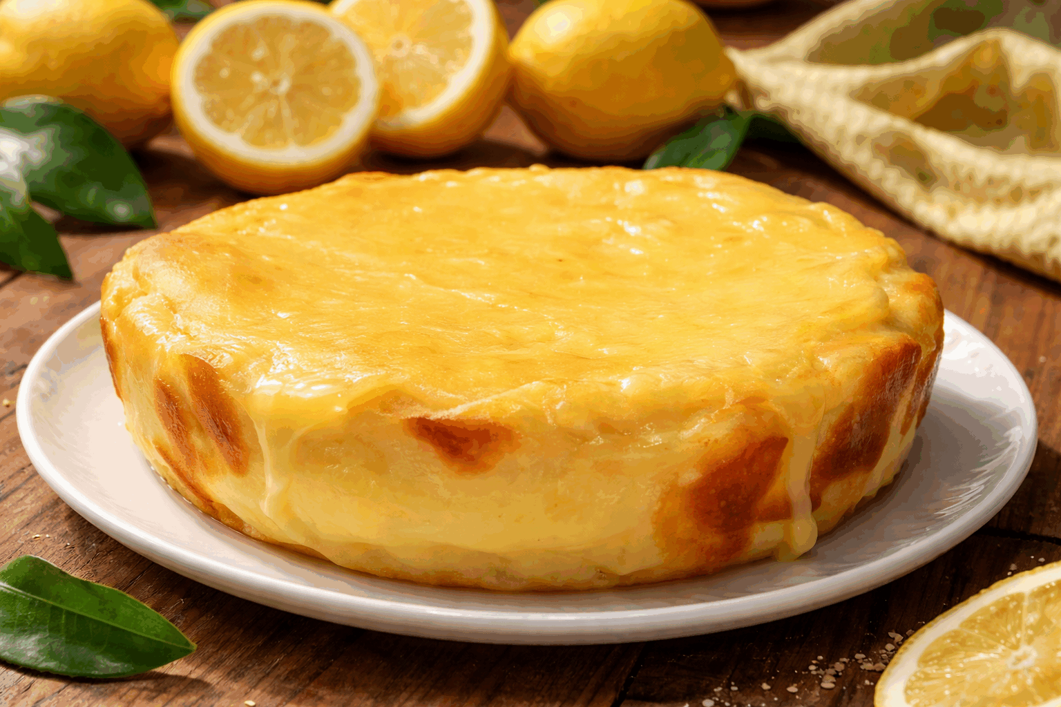 Un cake au citron léger et sans farine avec seulement 4 ingrédients, à tester vite ! 🍋✨ Description Ce cake au citron est une délicieuse alternative légère, parfaite pour les amateurs de saveurs fraîches et acidulées. Sans farine, il est moelleux et fondant grâce à sa texture aérienne. Idéal pour une pause gourmande sans culpabilité, il se déguste aussi bien au petit-déjeuner qu’au goûter. Informations Temps de préparation : 10 minutes Temps de cuisson : 30 minutes Nombre de portions : 6 personnes Difficulté : Facile Ingrédients Pour le cake 4 œufs 120 g de sucre en poudre 1 citron (zeste et jus) 150 g de poudre d’amandes Préparation Préchauffe le four à 180°C (chaleur statique). Sépare les blancs des jaunes d’œufs. Dans un saladier, fouette les jaunes avec le sucre jusqu’à ce que le mélange blanchisse et devienne mousseux. Ajoute le zeste finement râpé et le jus du citron, puis mélange bien. Incorpore la poudre d’amandes et remue délicatement pour homogénéiser la préparation. Monte les blancs en neige ferme avec une pincée de sel. Incorpore délicatement les blancs montés dans la préparation à l’aide d’une spatule, en soulevant la masse pour garder la légèreté. Verse la pâte dans un moule à cake légèrement beurré ou recouvert de papier cuisson. Enfourne pour 30 minutes environ. Vérifie la cuisson avec la pointe d’un couteau qui doit ressortir sèche. Laisse refroidir avant de démouler et de déguster. Astuces Utilise un citron non traité pour profiter pleinement des zestes parfumés. Pense à tamiser la poudre d’amandes pour éviter les grumeaux et obtenir une texture plus fine. Monte bien les blancs en neige pour garantir la légèreté du cake. Pour un goût plus intense, ajoute une cuillère à café d’extrait naturel de vanille ou un soupçon de gingembre frais râpé. Service Ce cake au citron se savoure nature ou accompagné d’une tasse de thé vert ou d’un café léger. Parfait pour un goûter vitaminé ou un dessert léger, il peut aussi être servi avec un coulis de fruits rouges ou une chantilly légère pour plus de gourmandise.