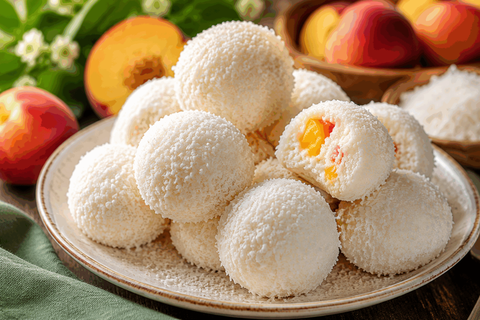 Un dessert aux pêches en 5 minutes et 4 ingrédients, sans farine ni gluten 😍 Description Ce dessert ultra rapide met à l’honneur la douceur et la fraîcheur des pêches, sublimées par une crème légère et onctueuse. Sans farine ni gluten, il convient parfaitement aux personnes intolérantes ou cherchant une recette simple et saine. Parfait pour une fin de repas estivale ou une pause gourmande express. Informations Temps de préparation : 5 minutes Temps de cuisson : 0 minute Nombre de portions : 4 personnes Difficulté : Facile Ingrédients Pour le dessert 4 pêches mûres mais fermes 200 g de yaourt grec nature (ou yaourt végétal pour une version vegan) 2 cuillères à soupe de miel ou sirop d’érable 1 cuillère à café d’extrait de vanille (facultatif) Préparation Lave les pêches et coupe-les en fines tranches ou en petits dés selon ta préférence. Dans un bol, mélange le yaourt grec avec le miel et l’extrait de vanille jusqu’à obtenir une crème homogène. Répartis les pêches dans 4 verrines ou petits bols. Verse la crème au yaourt sur les pêches de façon généreuse. Tu peux décorer avec quelques feuilles de menthe fraîche ou un peu de zeste de citron pour apporter du peps. Serre immédiatement ou place au frais 10 minutes pour un dessert un peu plus frais. Astuces Choisis des pêches bien mûres pour plus de saveurs sucrées et juteuses. Pour une touche croquante, ajoute quelques amandes effilées grillées au moment de servir. Le yaourt grec apporte de l’onctuosité sans lourdeur, mais un yaourt de brebis fonctionne aussi très bien. Si tu n’as pas de miel ni sirop d’érable, un sucre de coco ou un sucre complet peuvent remplacer sans problème. Service Ce dessert se déguste frais, en fin de repas léger ou en goûter. Présente-le dans des verrines transparentes pour mettre en valeur les jolies couleurs des pêches. Il accompagne merveilleusement un thé glacé ou un verre de vin blanc moelleux. Simple, sain et toujours apprécié !