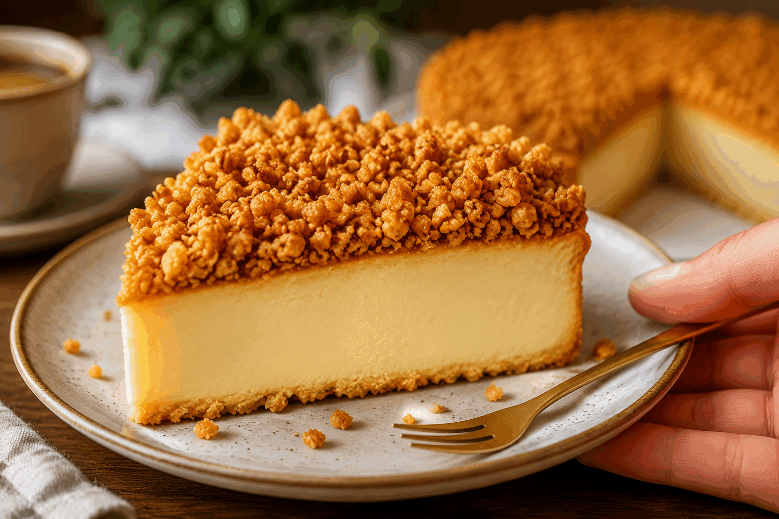 Un gâteau aux poires sans farine prêt en 5 min, léger et délicieux à découvrir 🍐👌 Description Ce gâteau aux poires sans farine est idéal pour ceux qui recherchent un dessert doux, léger et rapide à préparer. Sa texture moelleuse et fondante révèle toute la douceur et la fraîcheur des poires, avec un goût délicatement sucré qui ravira les papilles. Parfait pour une pause gourmande express ou un goûter improvisé. Informations Temps de préparation : 5 minutes Temps de cuisson : 25 minutes Nombre de portions : 6 personnes Difficulté : Facile Ingrédients Pour le gâteau 3 œufs 2 poires mûres (environ 300 g) 100 g de sucre de canne 150 g de fromage blanc (ou yaourt nature) 1 cuillère à café d’extrait de vanille 1/2 cuillère à café de levure chimique 1 pincée de sel 30 g de poudre d’amande Préparation Préchauffe le four à 180°C (chaleur statique). Épluche les poires, retire le cœur et coupe-les en petits morceaux. Bats les œufs avec le sucre jusqu’à ce que le mélange blanchisse et devienne mousseux. Ajoute le fromage blanc, l’extrait de vanille, la poudre d’amande, la levure chimique et une pincée de sel, puis mélange bien. Incorpore délicatement les morceaux de poires à la préparation. Verse la pâte dans un moule à cake ou un moule rond préalablement beurré ou chemisé de papier cuisson. Enfourne et laisse cuire 25 minutes, vérifie la cuisson avec la pointe d’un couteau qui doit ressortir sèche. Laisse refroidir avant de démouler. Astuces Choisis des poires bien mûres pour une meilleure saveur et une texture fondante. Tu peux remplacer la poudre d’amande par de la noix de coco râpée pour une touche exotique. Veille à ne pas trop mélanger la pâte après avoir ajouté les poires pour garder une texture légère. Ce gâteau se conserve 2 jours au réfrigérateur, emballé dans un film alimentaire. Service Servez ce gâteau aux poires léger avec un filet de miel ou une cuillère de crème fouettée pour un dessert raffiné. Il accompagne parfaitement un thé ou un café lors d’un goûter convivial ou d’une pause gourmande en famille.