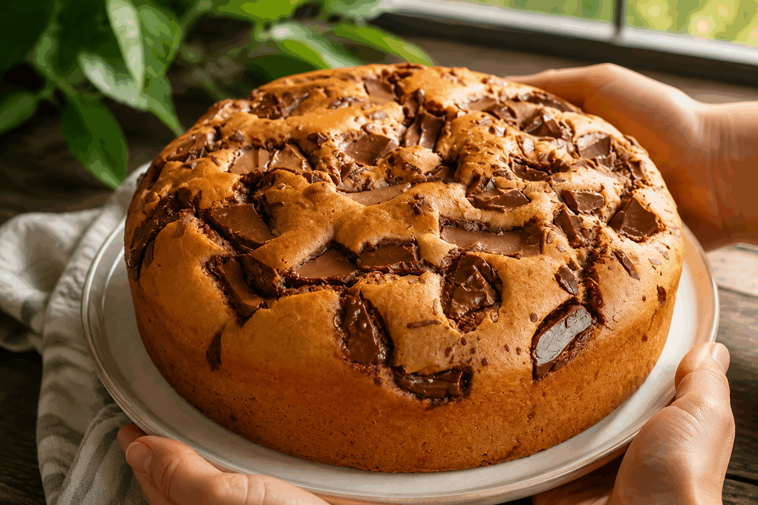 Un gâteau d’hiver sans farine, fondant châtaigne-chocolat en 5 minutes 🤎 Description Ce gâteau d’hiver sans farine marie à merveille la douceur de la châtaigne et l’intensité du chocolat noir. Ultra rapide à réaliser, il se distingue par sa texture fondante et sa richesse aromatique, idéale pour réchauffer les goûters des journées froides. Parfait pour une pause gourmande ou un dessert convivial en toute simplicité. Informations Temps de préparation : 5 minutes Temps de cuisson : 20 minutes Nombre de portions : 6 personnes Difficulté : Facile Ingrédients Pour le gâteau 200 g de crème de marrons (châtaigne) 100 g de chocolat noir (à 70 % de cacao minimum) 3 œufs 50 g de beurre doux 1 pincée de sel 1 cuillère à café d’extrait de vanille (facultatif) Préparation Préchauffe le four à 180°C (chaleur statique). Fais fondre doucement le chocolat et le beurre ensemble au bain-marie ou au micro-ondes par intervalles de 30 secondes en mélangeant entre chaque. Dans un saladier, bats les œufs avec la pincée de sel jusqu’à ce qu’ils deviennent mousseux. Incorpore la crème de marrons et l’extrait de vanille aux œufs battus, puis ajoute délicatement le mélange chocolat-beurre fondu. Verse la préparation dans un moule rond de 18 cm de diamètre, préalablement beurré et fariné (ou recouvert de papier cuisson). Enfourne pendant environ 20 minutes : le gâteau doit être cuit sur les bords et encore fondant au centre. Laisse refroidir au moins 10 minutes avant de démouler pour préserver son fondant. Astuces Utilise un chocolat de qualité pour exhaler toute la richesse aromatique du gâteau. Choisis une crème de marrons légèrement sucrée pour équilibrer l’amertume du chocolat. Ne dépasse pas le temps de cuisson pour garder la texture fondante et éviter que le gâteau ne sèche. Pour une version encore plus gourmande, ajoute quelques éclats de marrons glacés sur le dessus avant la cuisson. Service Serre ce gâteau tiède ou à température ambiante, accompagné d’un verre de cidre doux, d’un thé fumant ou d’un café corsé. Il s’apprécie également avec une touche de crème fraîche ou une boule de glace vanille pour un dessert d’hiver réconfortant.