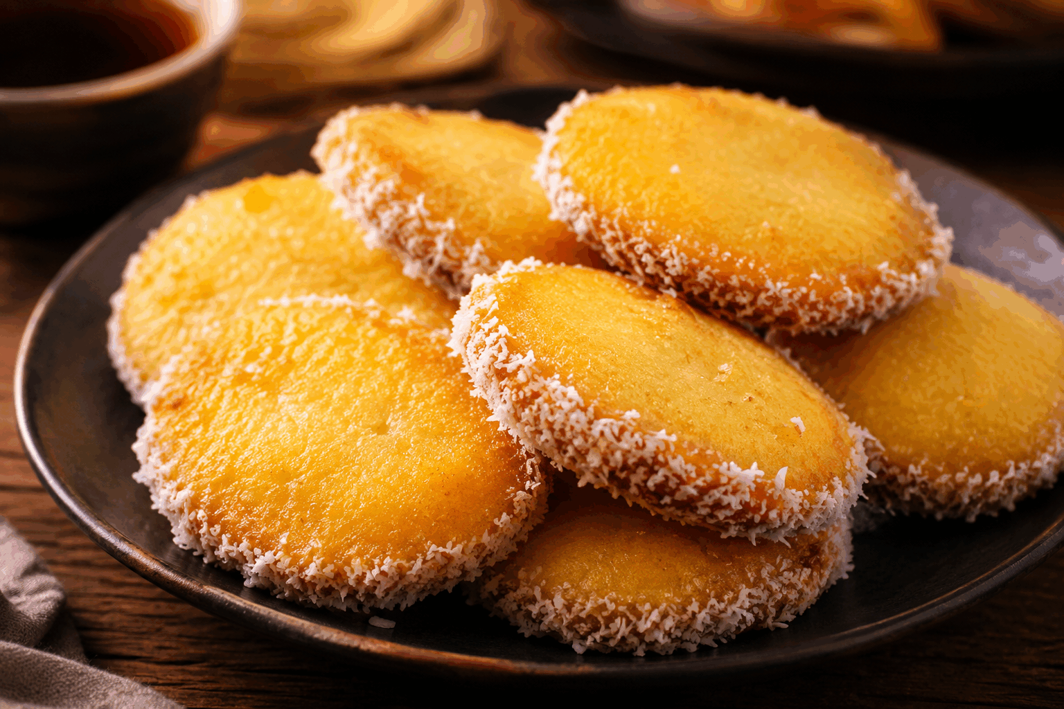 Un gâteau moelleux à l'œuf, prêt en 5 minutes seulement 😍 Description Ce gâteau moelleux à l'œuf est une recette rapide et simple, idéale pour les envies gourmandes de dernière minute. Léger et fondant, il se prépare en seulement 5 minutes, parfait pour accompagner un café ou un thé. Son goût délicat met en valeur la douceur naturelle des œufs, sans complication ni temps d’attente long. Informations Temps de préparation : 5 minutes Temps de cuisson : 20 minutes Nombre de portions : 4 portions Difficulté : Facile Ingrédients Pour le gâteau 3 œufs 100 g de sucre en poudre 100 g de farine 50 g de beurre fondu 1 cuillère à café de levure chimique 1 pincée de sel 1 cuillère à café d’extrait de vanille (facultatif) Préparation Préchauffe le four à 180°C (th. 6). Dans un saladier, casse les œufs puis ajoute le sucre et fouette vivement jusqu’à ce que le mélange blanchisse et devienne mousseux. Incorpore la farine tamisée avec la levure chimique et la pincée de sel en mélangeant délicatement pour éviter les grumeaux. Ajoute le beurre fondu refroidi et l’extrait de vanille, puis mélange pour obtenir une pâte homogène. Verse la pâte dans un moule beurré ou chemisé de papier cuisson. Enfourne pendant environ 20 minutes, vérifie la cuisson avec la pointe d’un couteau qui doit ressortir sèche. Laisse tiédir avant de démouler. Astuces Pour un gâteau encore plus moelleux, utilise du beurre demi-sel ou ajoute une cuillère à soupe de yaourt nature dans la pâte. Ne fouette pas trop la pâte une fois la farine ajoutée pour éviter qu’elle ne devienne trop dense. Tu peux parfumer le gâteau avec du zeste de citron ou d’orange selon tes goûts. Conserve le gâteau dans une boîte hermétique pour qu’il reste moelleux plusieurs jours. Service Déguste ce gâteau moelleux à l’œuf seul, accompagné d’un fruit frais ou d’une crème anglaise légère. Il est parfait pour un goûter express ou un dessert simple après un repas. Présente-le dans des assiettes individuelles pour un effet gourmand et convivial.