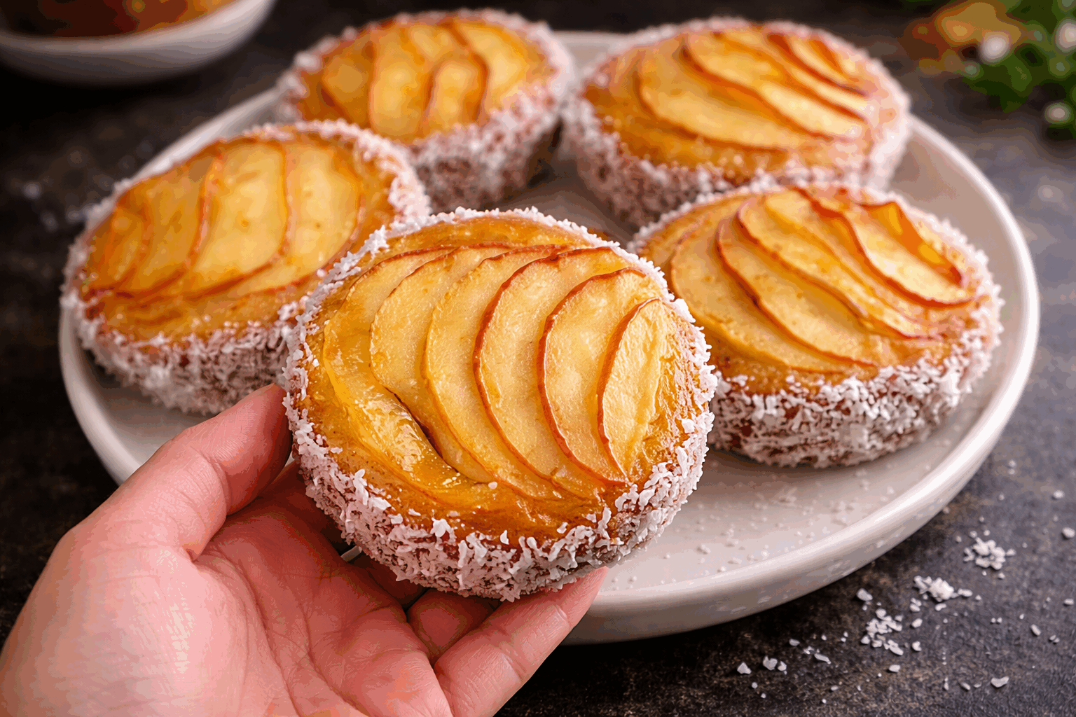 Un goûter express en 5 minutes avec juste un œuf et une pomme, à tester vite 🍎👌 Description Cette recette rapide combine la douceur naturelle de la pomme à la légèreté d’un œuf préparé simplement. Parfaite pour un goûter minute, elle offre un équilibre entre protéines et fibres, idéal pour une pause gourmande saine et réconfortante. Facile à réaliser, elle convient à tous les âges et toutes les occasions. Informations Temps de préparation : 2 minutes Temps de cuisson : 3 minutes Nombre de portions : 1 Difficulté : Facile Ingrédients Pour le goûter 1 œuf 1 pomme (de préférence une variété sucrée comme la Gala ou la Fuji) 1 cuillère à café d’huile d’olive (ou beurre) 1 pincée de cannelle (facultatif) 1 pincée de sel Préparation Lave la pomme, enlève le trognon et coupe-la en fines rondelles ou petits dés. Fais chauffer l’huile d’olive dans une petite poêle à feu moyen. Fais revenir les morceaux de pomme 1 à 2 minutes jusqu’à ce qu’ils soient légèrement tendres. Bats l’œuf avec une pincée de sel dans un bol. Verse l’œuf battu sur les pommes dans la poêle, répartis uniformément. Laisse cuire l’œuf sans remuer pendant environ 2 minutes, jusqu’à ce que le dessous soit doré et que le dessus soit encore moelleux. Si tu aimes, saupoudre légèrement de cannelle avant de servir. Astuces Choisis une pomme bien mûre et sucrée pour parfumer naturellement l’œuf. Pour accélérer la cuisson, couvre la poêle pendant la cuisson de l’œuf. Varie les épices en remplaçant la cannelle par un peu de vanille en poudre ou de muscade. Cette recette peut se décliner avec un œuf brouillé aux pommes en remuant l’œuf pendant la cuisson. Service Sers ce goûter express directement dans la poêle ou transfère-le sur une petite assiette. Il accompagne à merveille une boisson chaude comme un thé ou un café. Idéal pour un snack nutritif et rapide avant une activité ou un petit creux en journée.