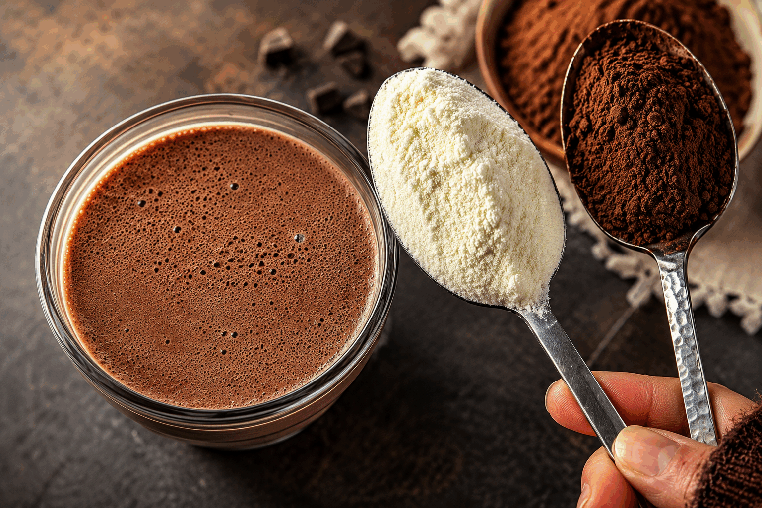 Un lait concentré au chocolat maison, sans sucre ni cuisson, prêt en 5 minutes ✨