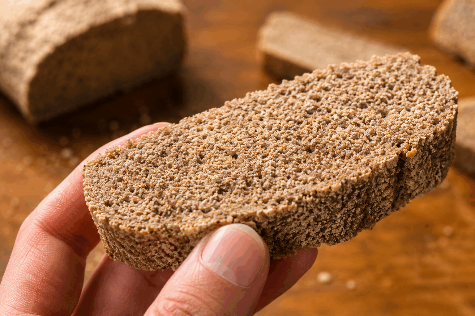 Un pain sans farine ni gluten en 2 ingrédients, prêt en 5 minutes et bluffant ! 🔥