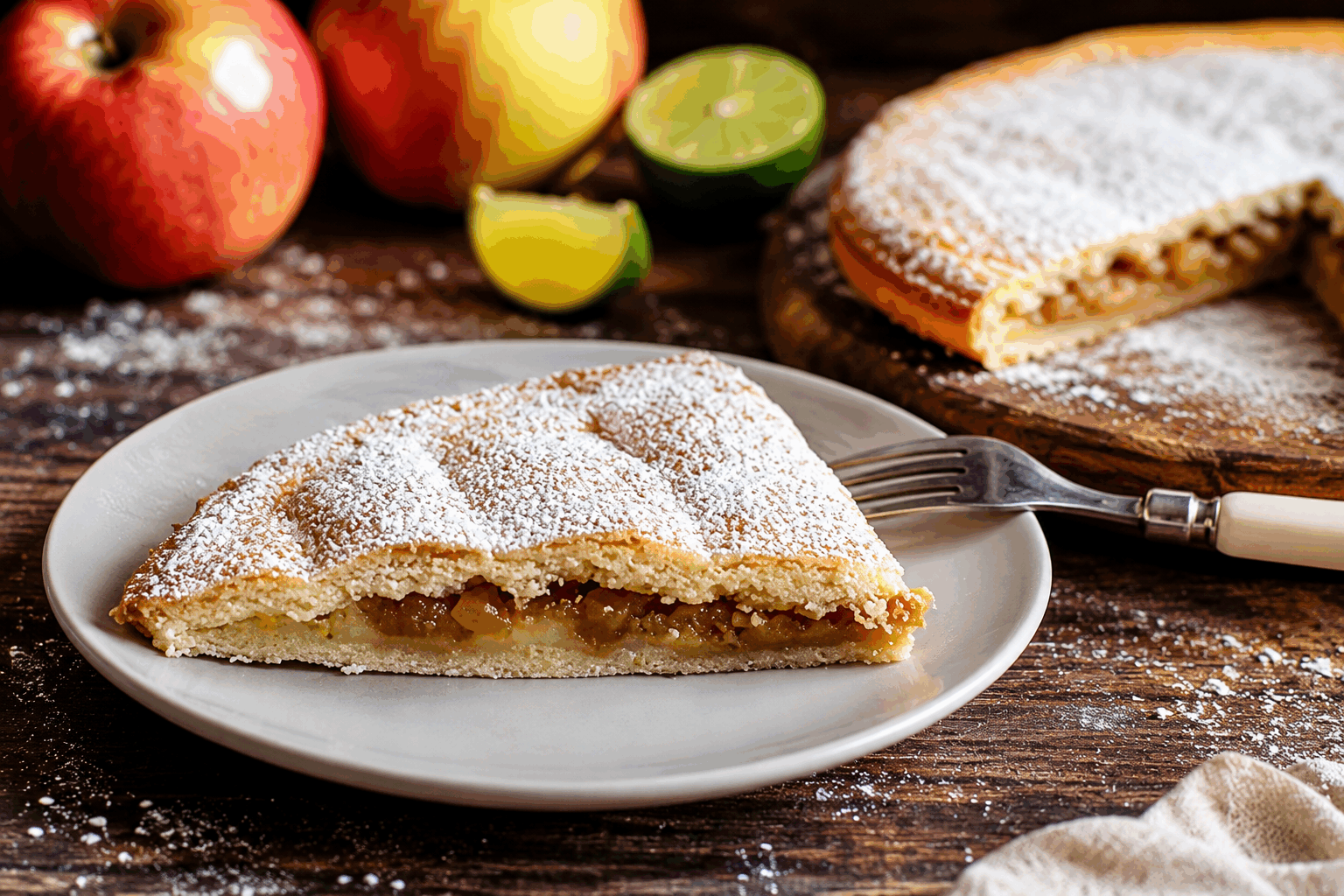 Une tarte aux pommes sans œufs ni huile, prête en 5 minutes et délicieuse 🍎👌 Description Cette tarte aux pommes légère et rapide est idéale pour ceux qui souhaitent un dessert sain et gourmand, sans œufs ni huile. Facile à réaliser, elle combine la douceur des pommes avec une pâte croustillante et fondante. Parfaite pour une pause goûter express ou un dessert de dernière minute ! Informations Temps de préparation : 5 minutes Temps de cuisson : 30 minutes Nombre de portions : 6 personnes Difficulté : Facile Ingrédients Pour la pâte 200 g de farine de blé 1 cuillère à soupe de sucre 1 pincée de sel 80 ml d’eau froide 30 g de compote de pommes (en remplacement de l’huile) Pour la garniture 4 pommes moyennes (type Golden ou Gala) 2 cuillères à soupe de sucre roux 1 cuillère à café de cannelle en poudre (optionnel) 1 cuillère à soupe de jus de citron 1 cuillère à soupe de compote de pommes (pour napper) Préparation Préchauffe le four à 180°C (chaleur tournante de préférence). Prépare la pâte : dans un saladier, mélange la farine, le sucre et le sel. Ajoute la compote de pommes puis l’eau froide progressivement en remuant jusqu’à obtenir une boule de pâte homogène et souple. Ne pas trop pétrir. Étale la pâte sur un papier cuisson dans un moule à tarte d’environ 24 cm de diamètre, en formant bien les bords. Pèle, évide et coupe les pommes en fines lamelles. Arrose-les de jus de citron pour éviter qu’elles brunissent. Dispose les lamelles de pommes en cercle sur la pâte, en les chevauchant légèrement. Saupoudre de sucre roux et de cannelle selon tes goûts. Enfourne pour 30 minutes environ, jusqu’à ce que la pâte soit dorée et les pommes tendres. À la sortie du four, nappe les pommes d’une fine couche de compote tiédie pour apporter un joli brillant et une touche gourmande. Laisse tiédir quelques minutes avant de servir. Astuces Pour une pâte plus croustillante, réserve-la 30 minutes au frais avant de l’étaler. Utilise des pommes acidulées pour un meilleur équilibre de saveurs. Remplace la compote par du yaourt végétal nature si tu veux varier la texture de la pâte. Si tu manques de temps, achète une pâte brisée végétale déjà prête pour gagner encore plus de temps. Service Cette tarte aux pommes simple et saine se déguste tiède ou à température ambiante. Elle accompagne parfaitement une boisson chaude comme un thé ou un café. Pour un dessert plus gourmand, ajoute une boule de glace à la vanille végétale ou une cuillère de crème fouettée végétale.