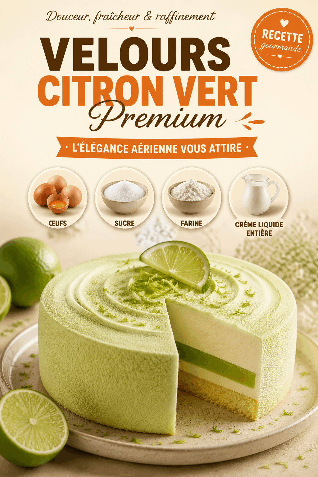 Velours Citron Vert Premium – L&rsquo;élégance Aérienne Vous Attire