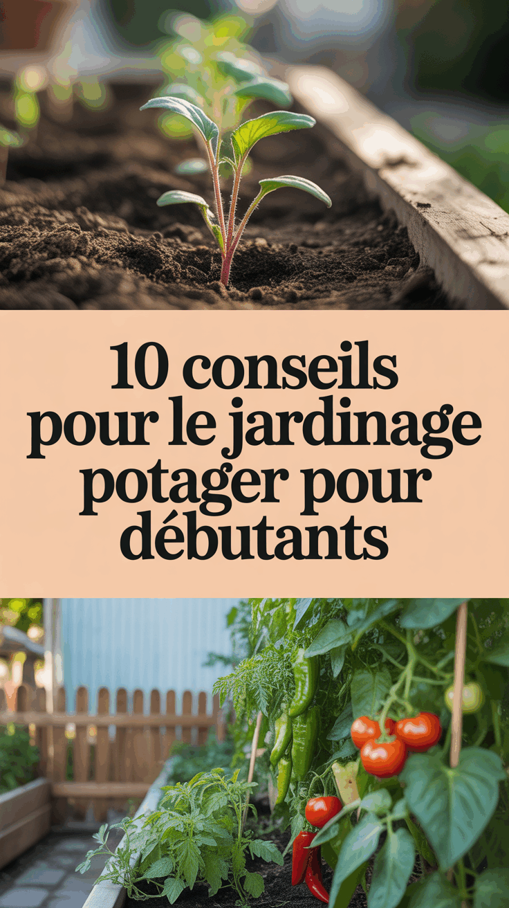 10 Conseils pour le jardinage potager pour débutants