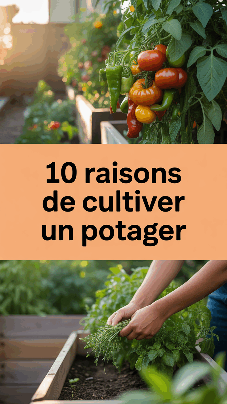 10 raisons de cultiver un potager