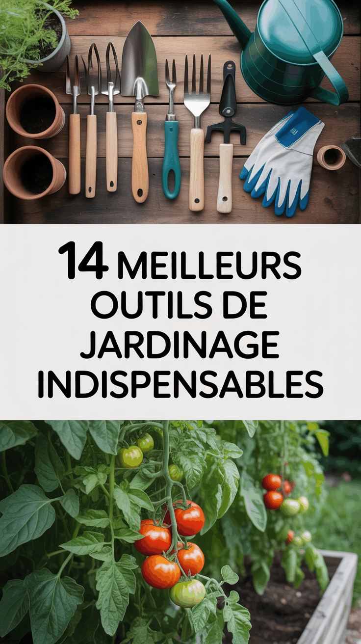 14 meilleurs outils de jardinage indispensables
